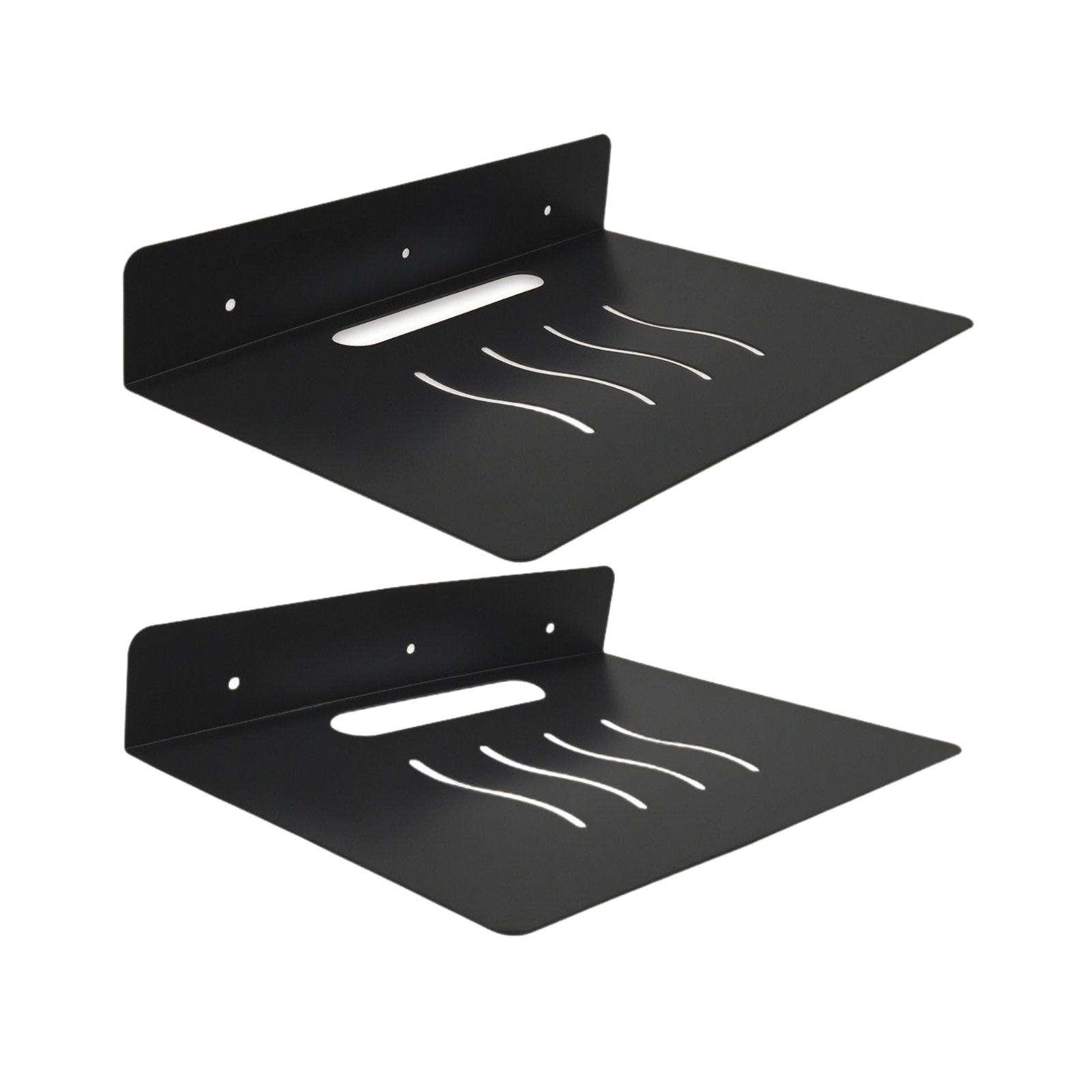 2-Piece Acrylic Wall Shelf