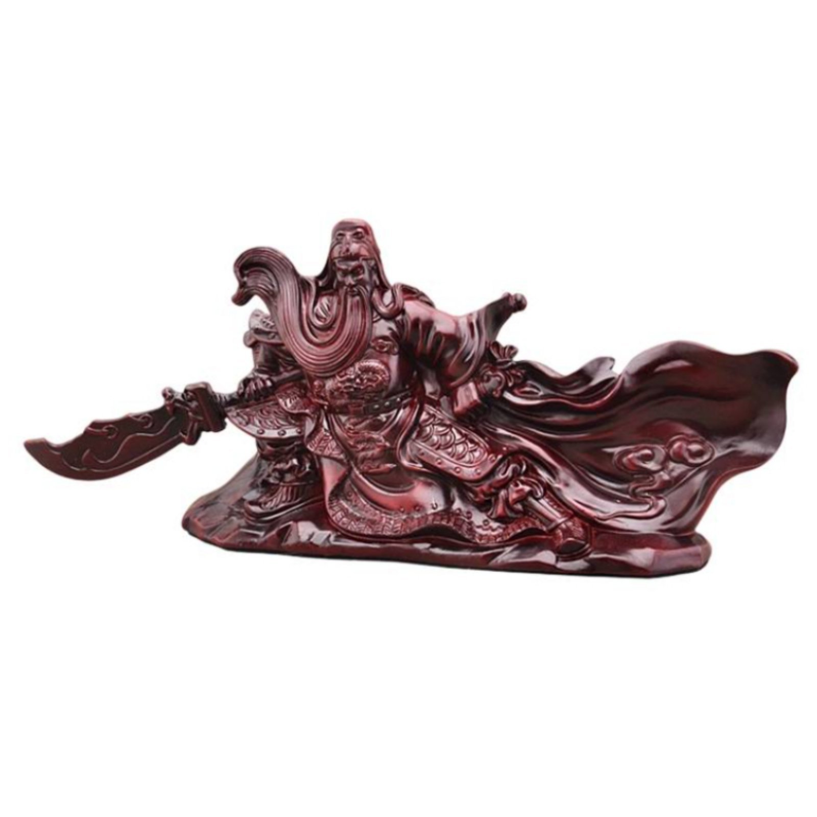 Resin Guan Yu Car Decor