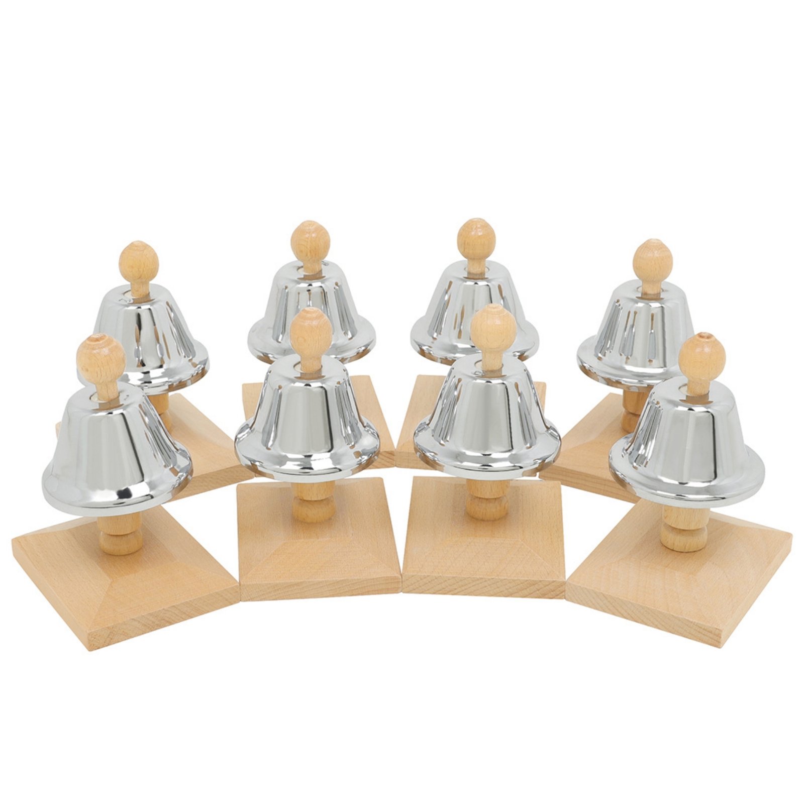 8 Note Wooden Bell Set