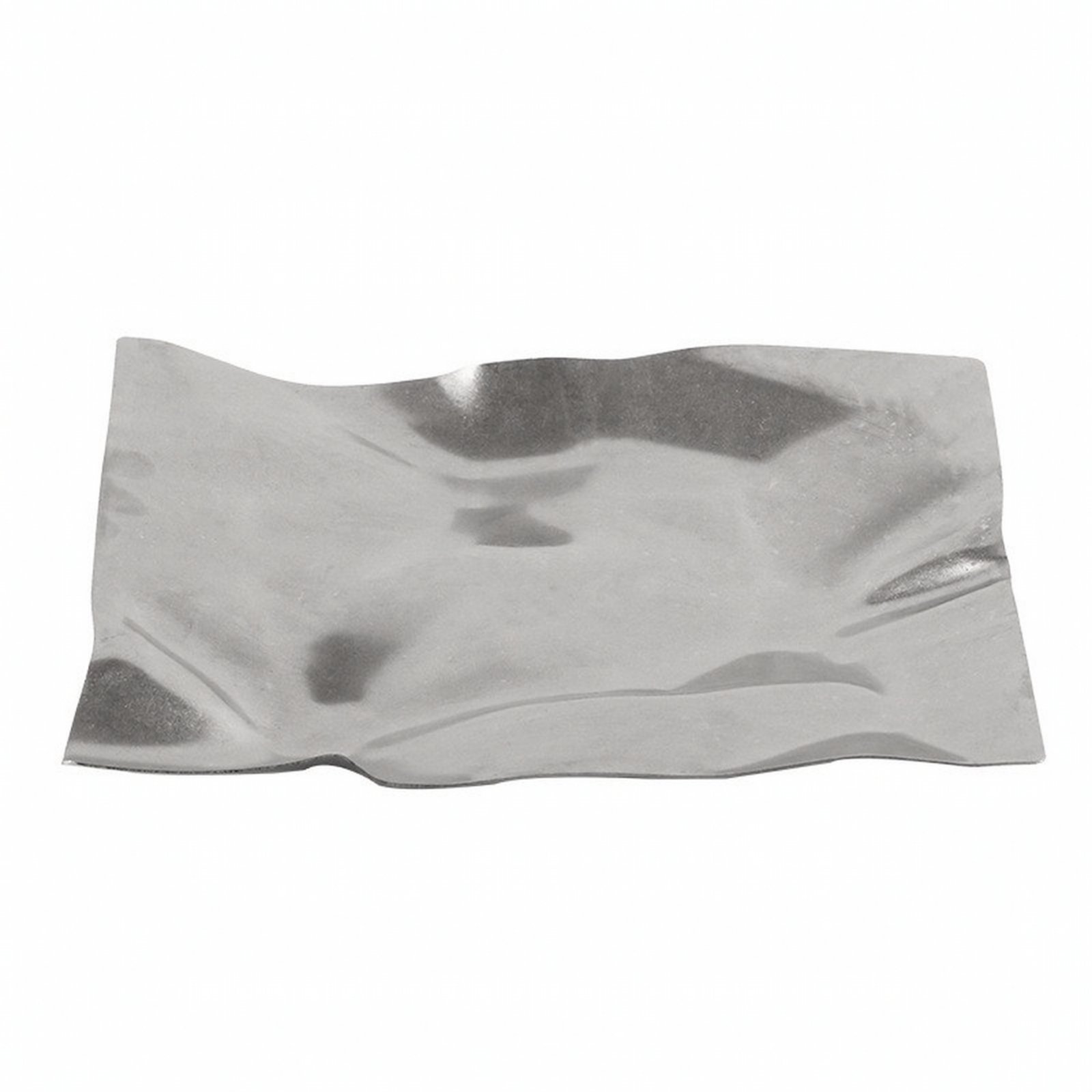Stainless Steel Serving Tray – Silver Gray