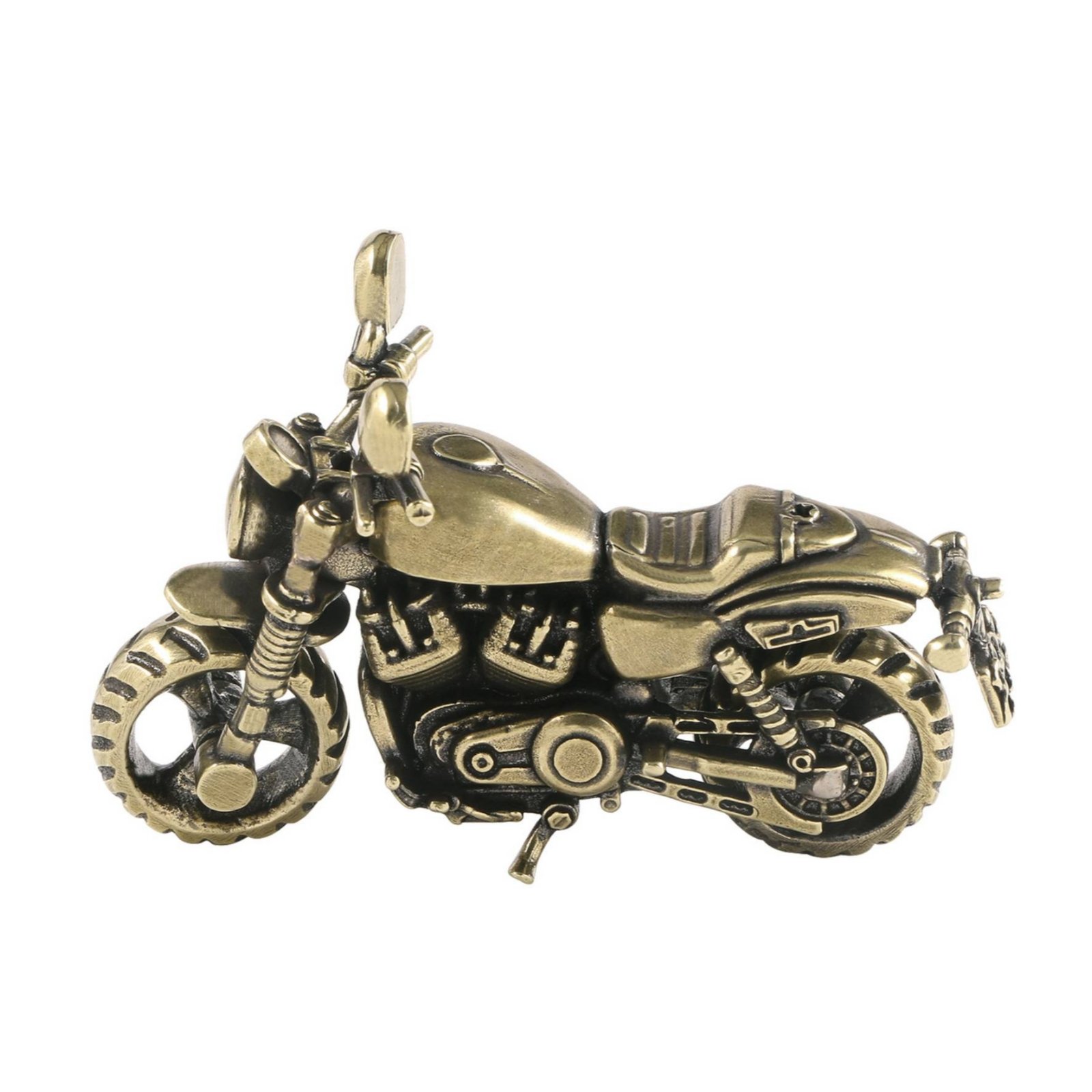 Antique-Style Motorcycle Figurine