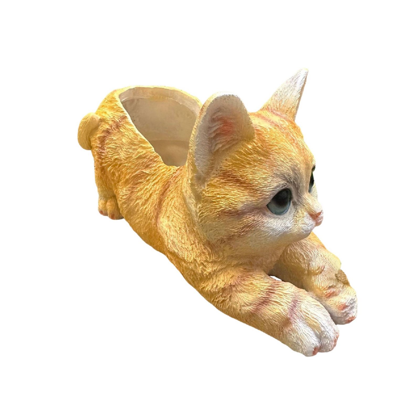 Cat Planter Figurine