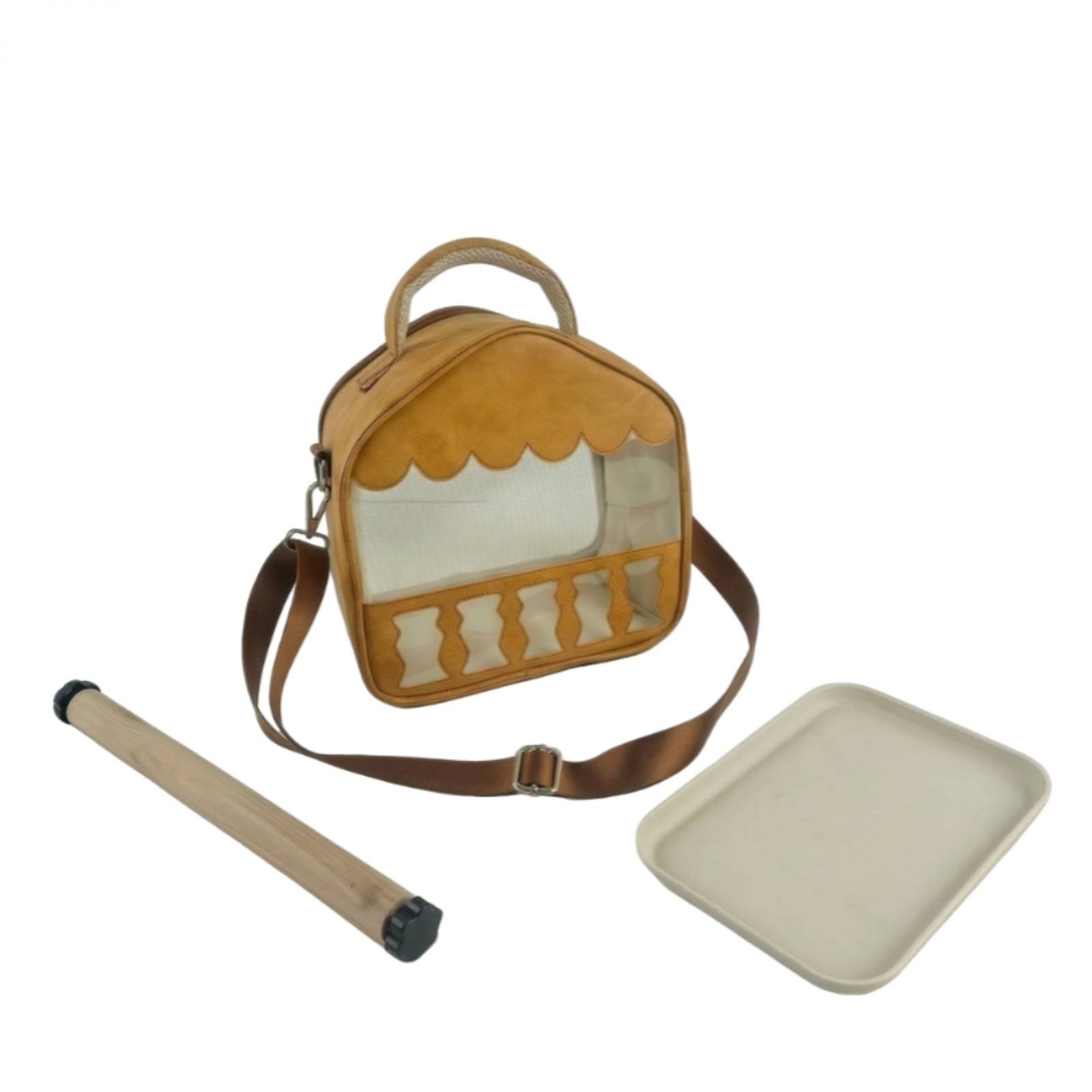 Bird Carrier with Perch