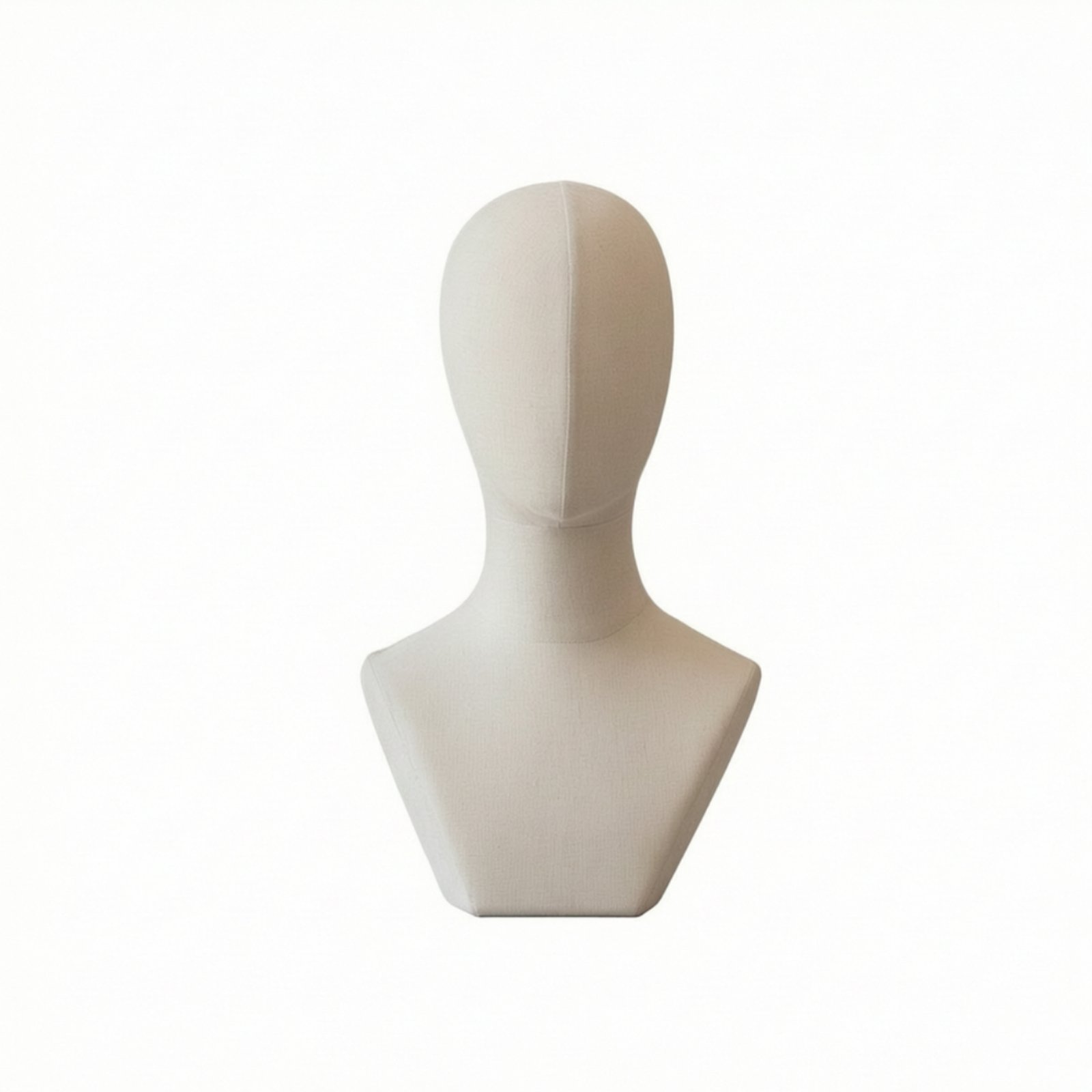 Mannequin Bust with Base – Linen