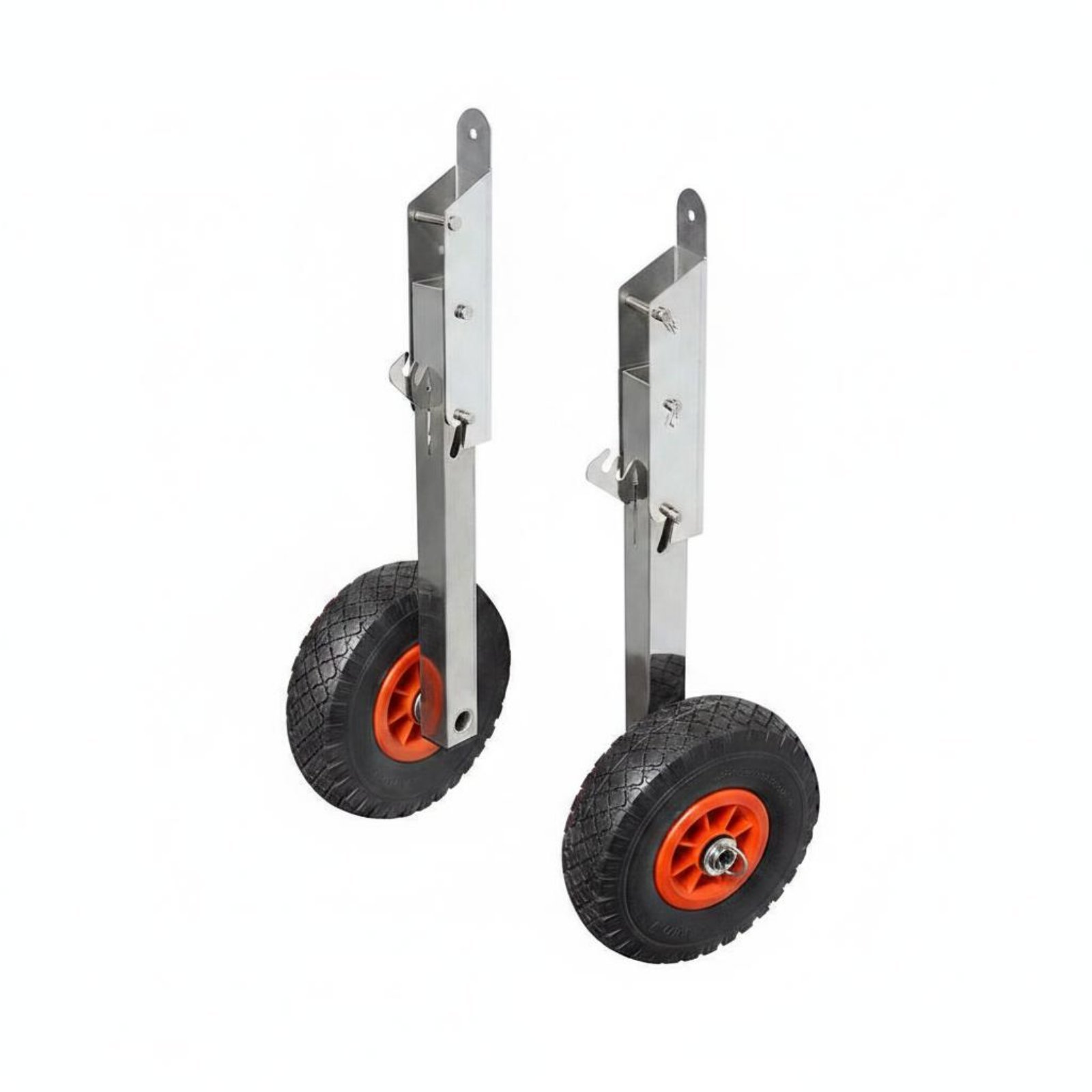 2-Piece Boat Launch Cart Wheels