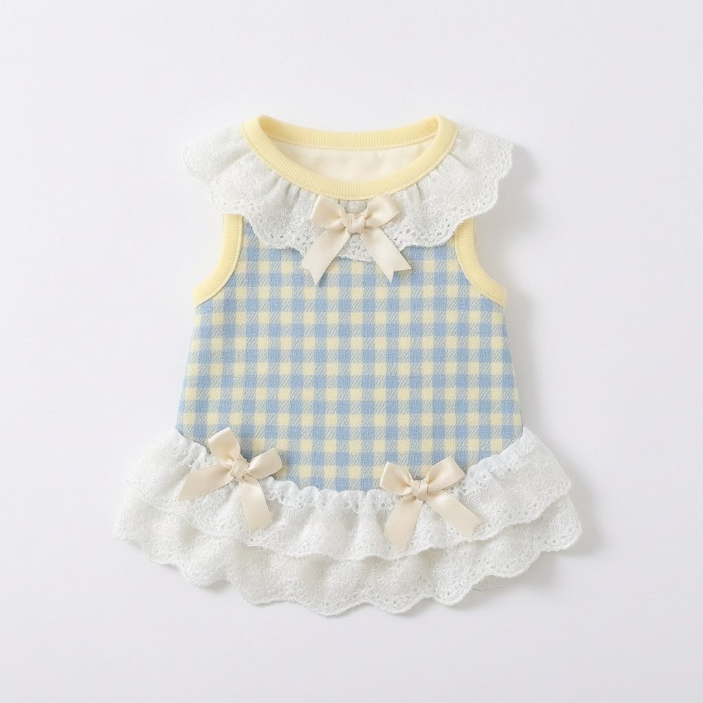 Princess Lace Vest Dress