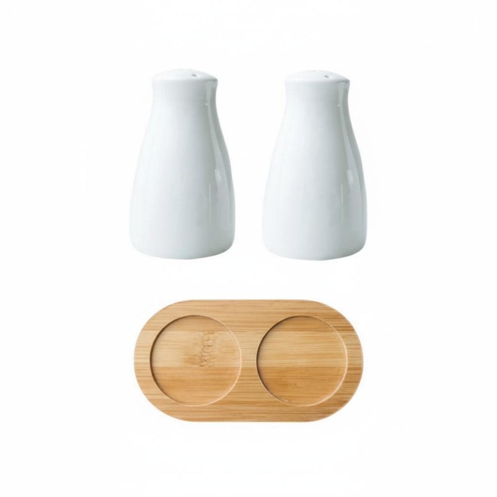 2-Piece Ceramic Spice Shakers Set