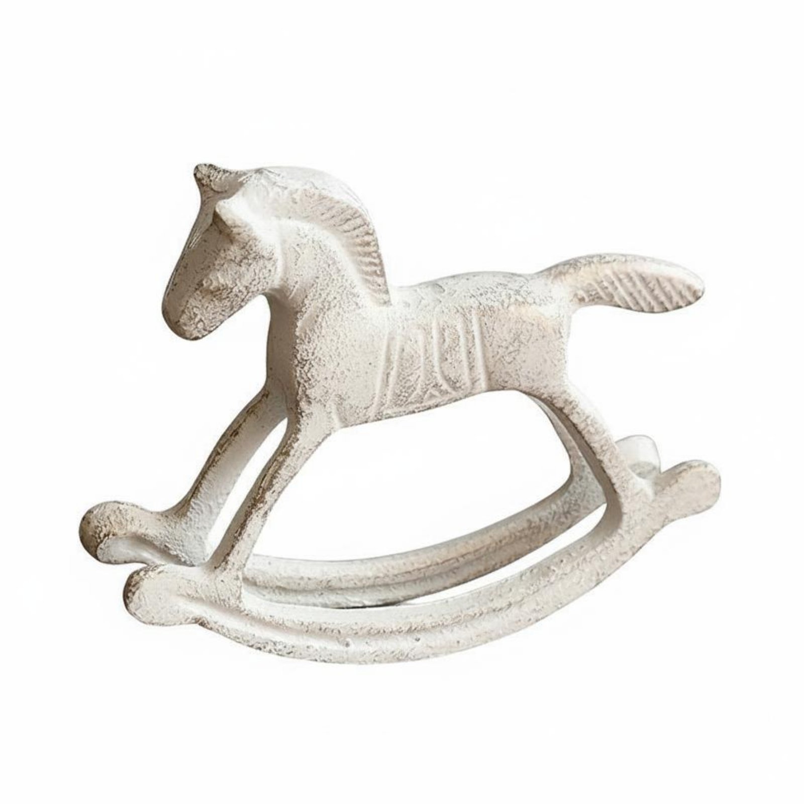 Cast Iron Rocking Horse Statue