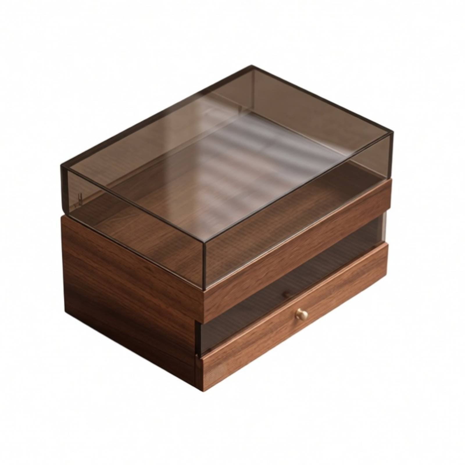 Glass Top Organizer 2 Tier