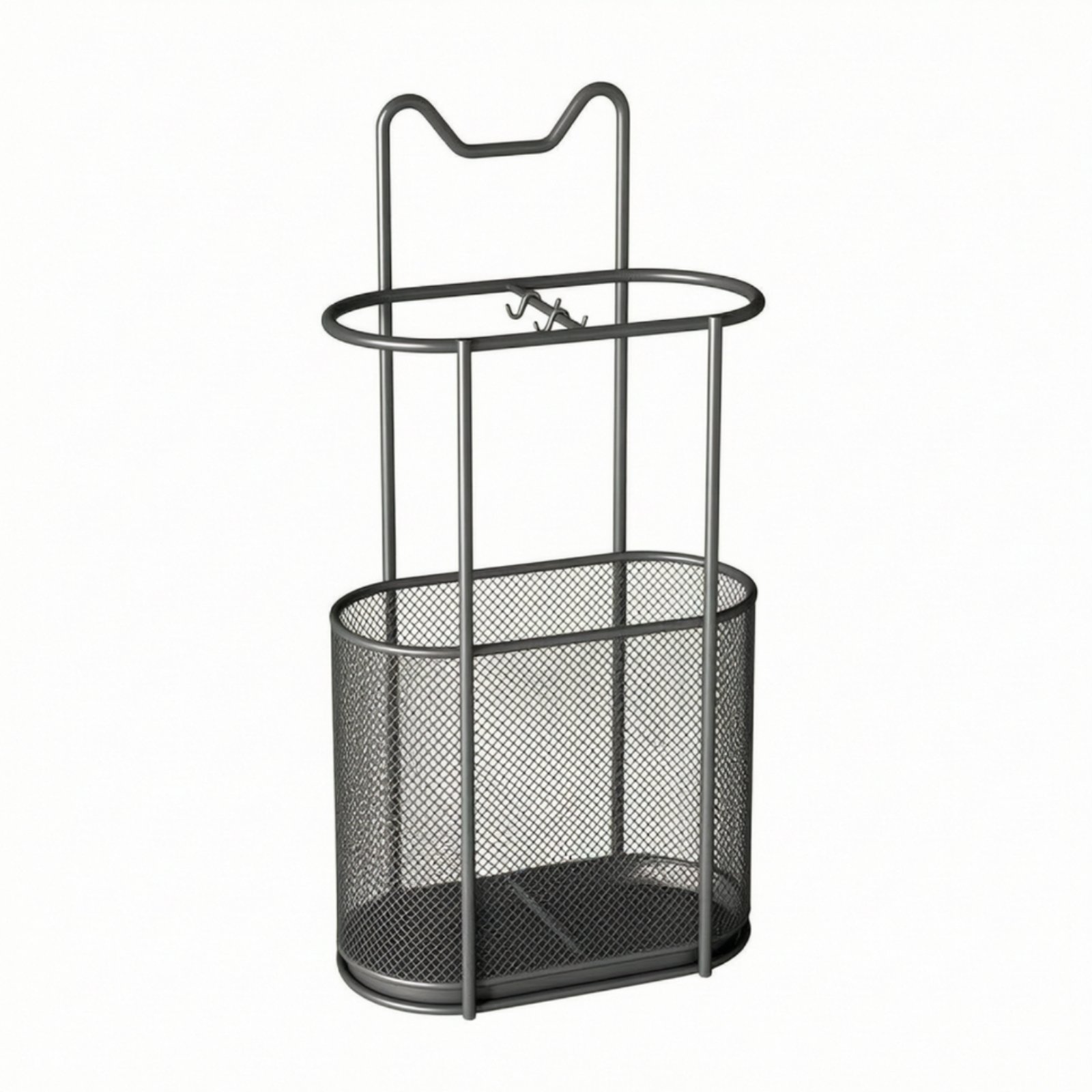 Metal Umbrella Stand with Tray