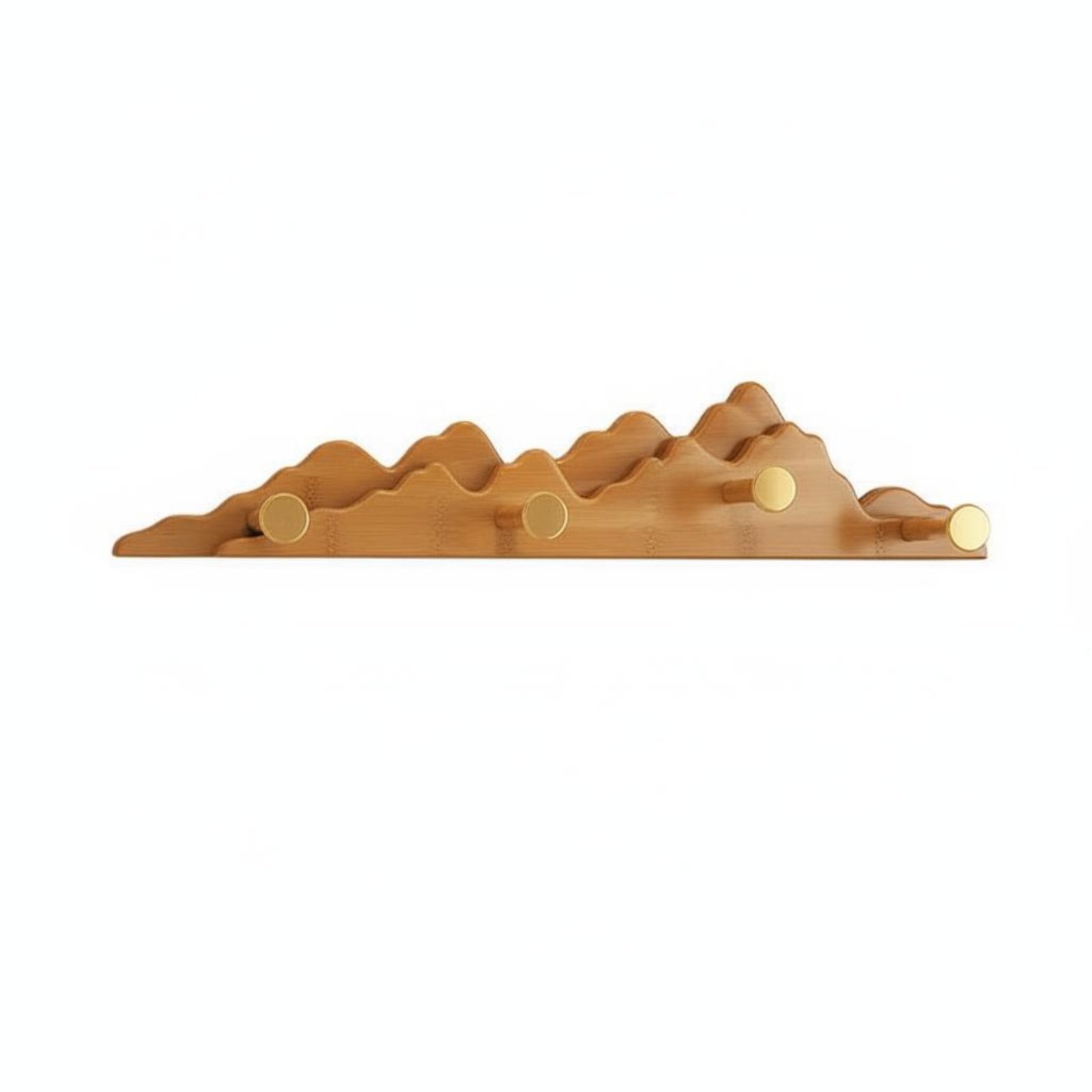 Mountain Shaped Wall Hook Rail