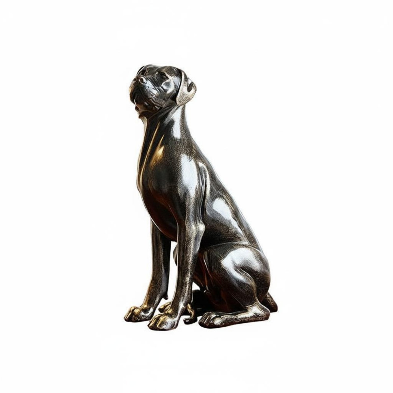 Bronze Hound Statue