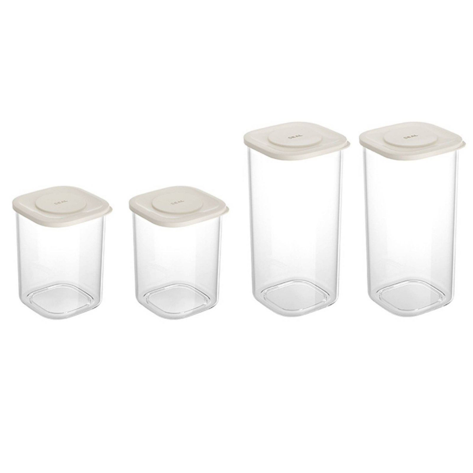 4-Piece Food Storage Container Airtight