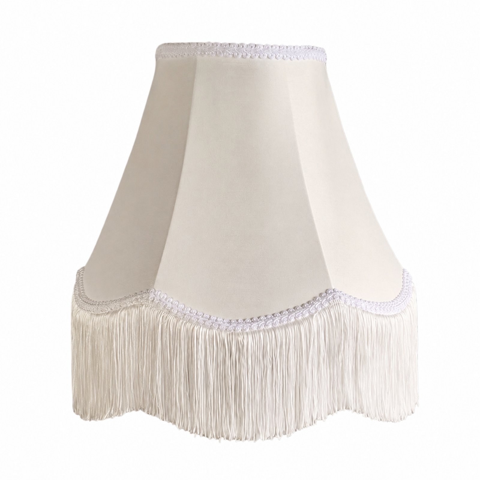 Fringed Cloth Lampshade