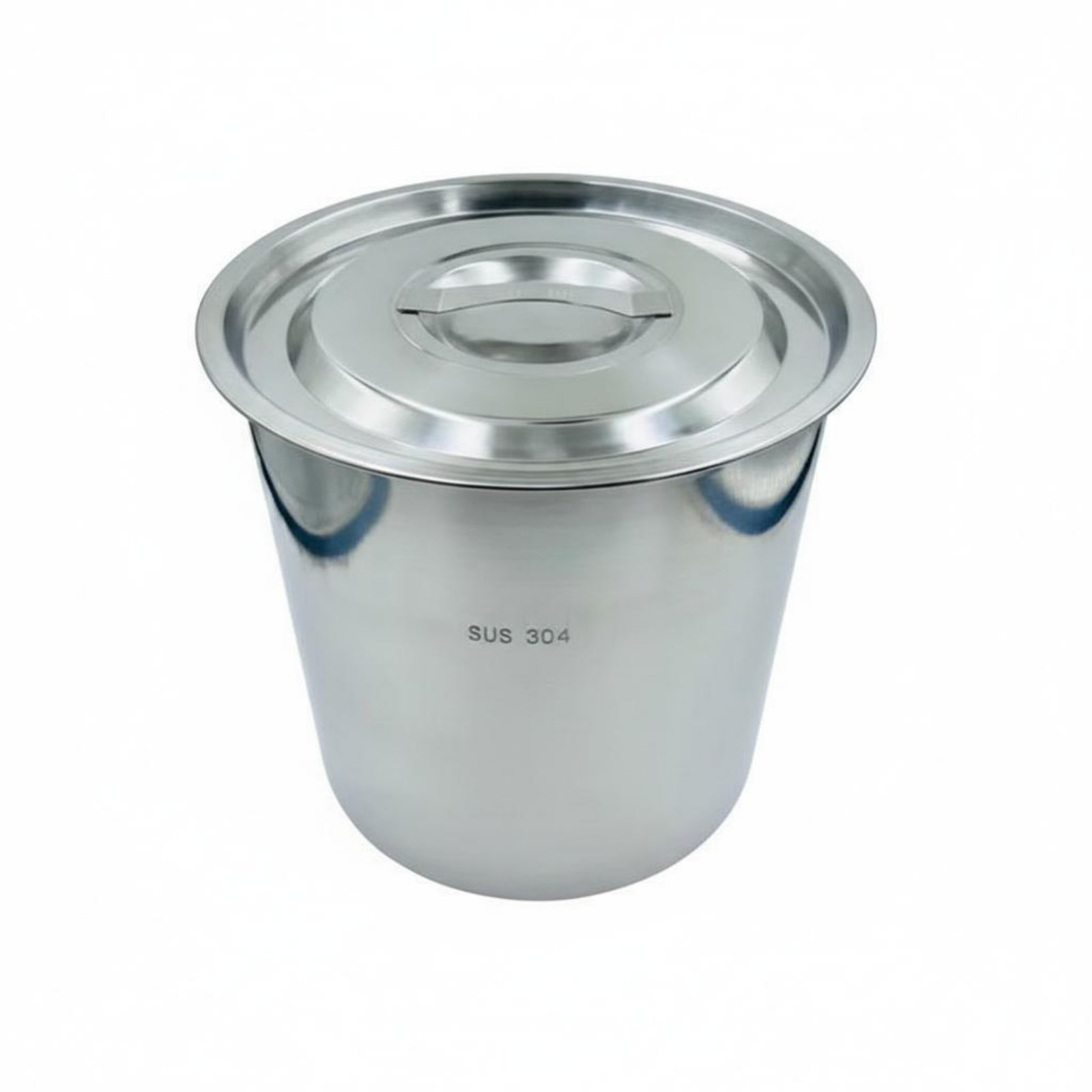 Stainless Steel Bucket with Lid – 10L, 304