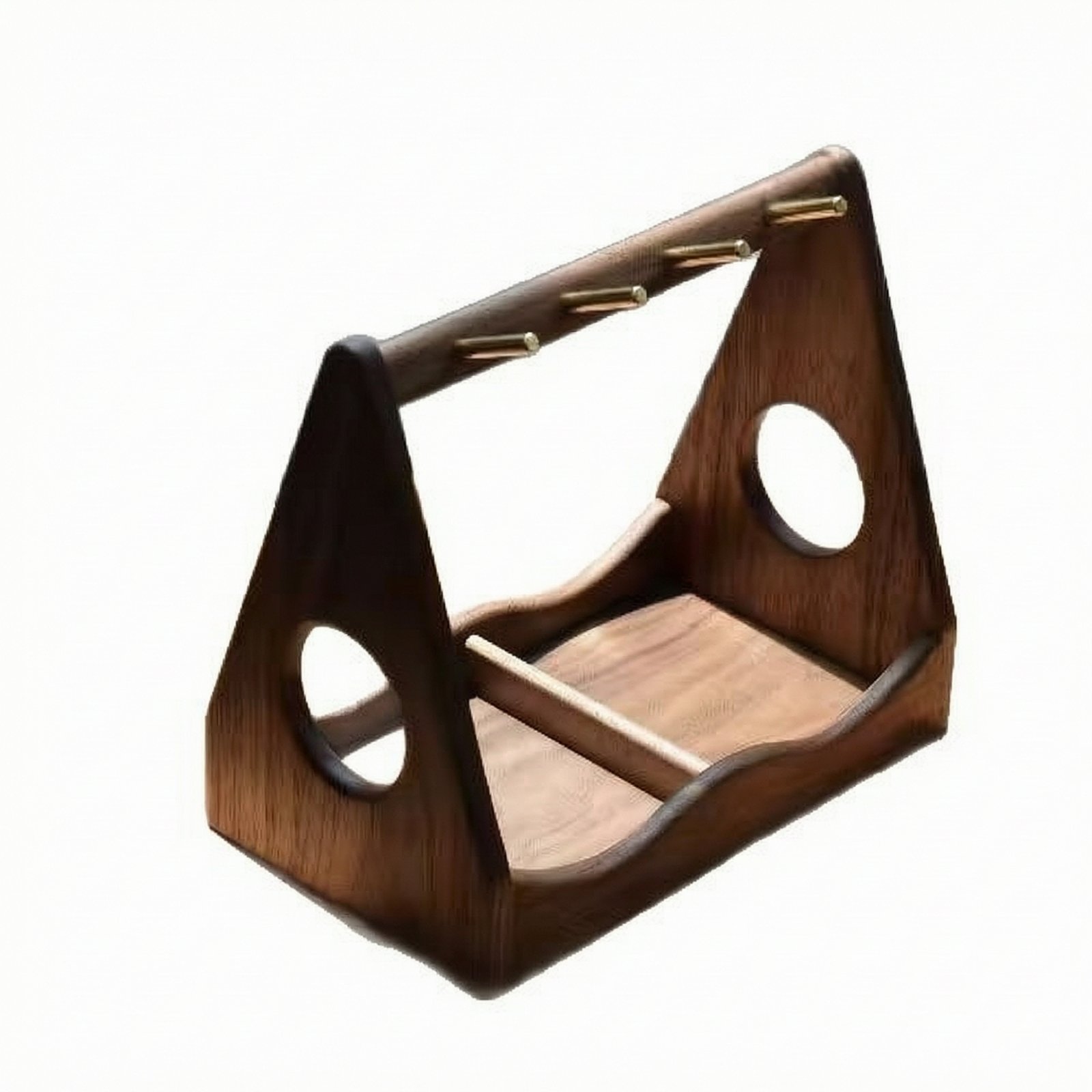 Wooden Tabletop Key Holder