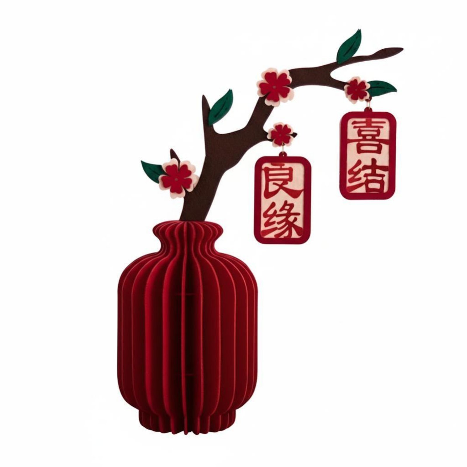 Fabric Vase Decor