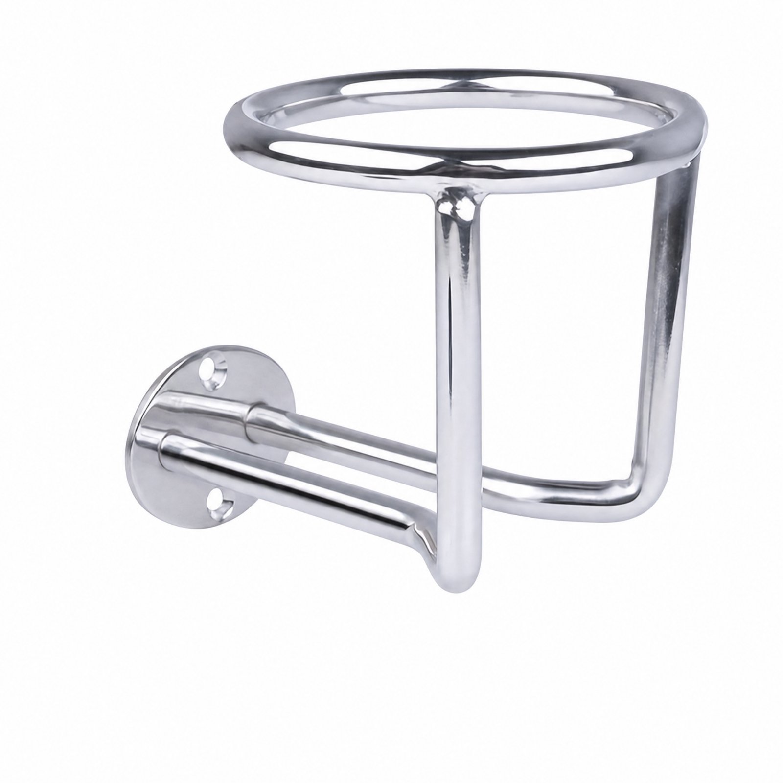 Wall-Mounted Stainless Steel Cup Holder