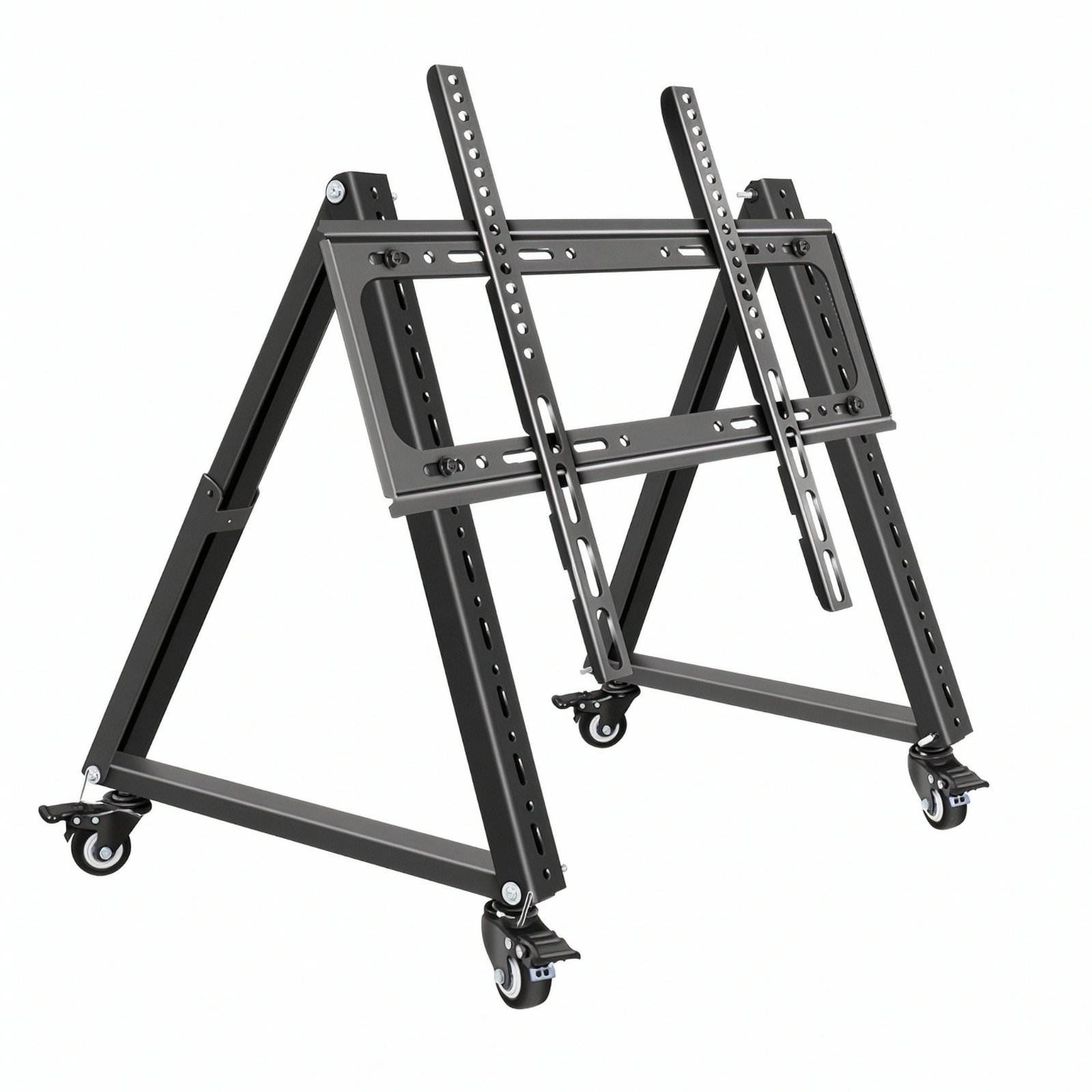 Rolling TV Stand with Wheels