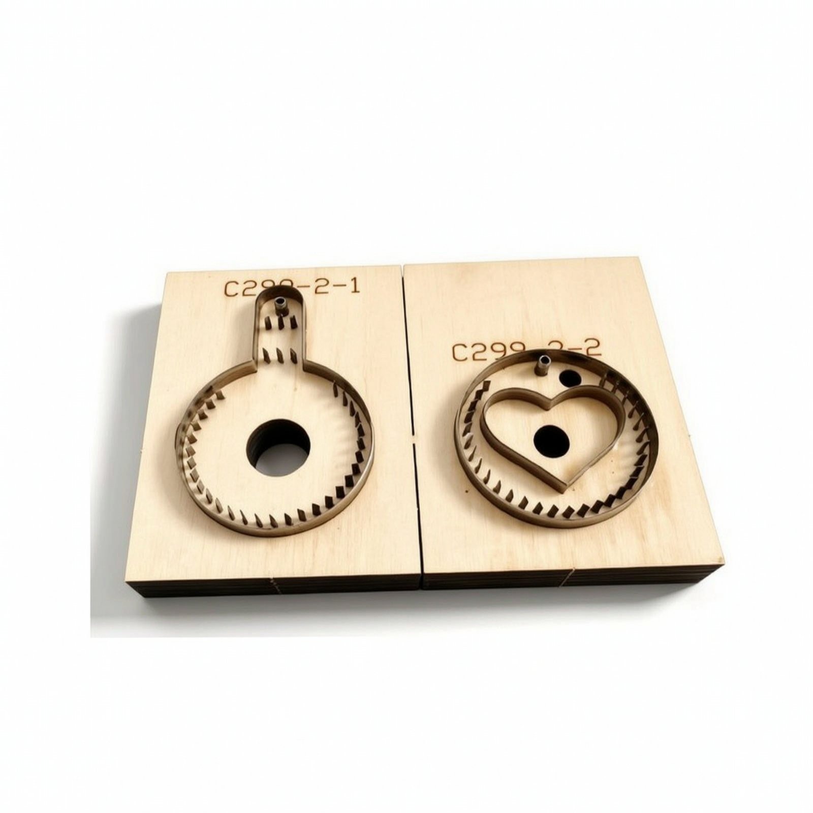 Heart-Shaped Leather Craft Cutting Die