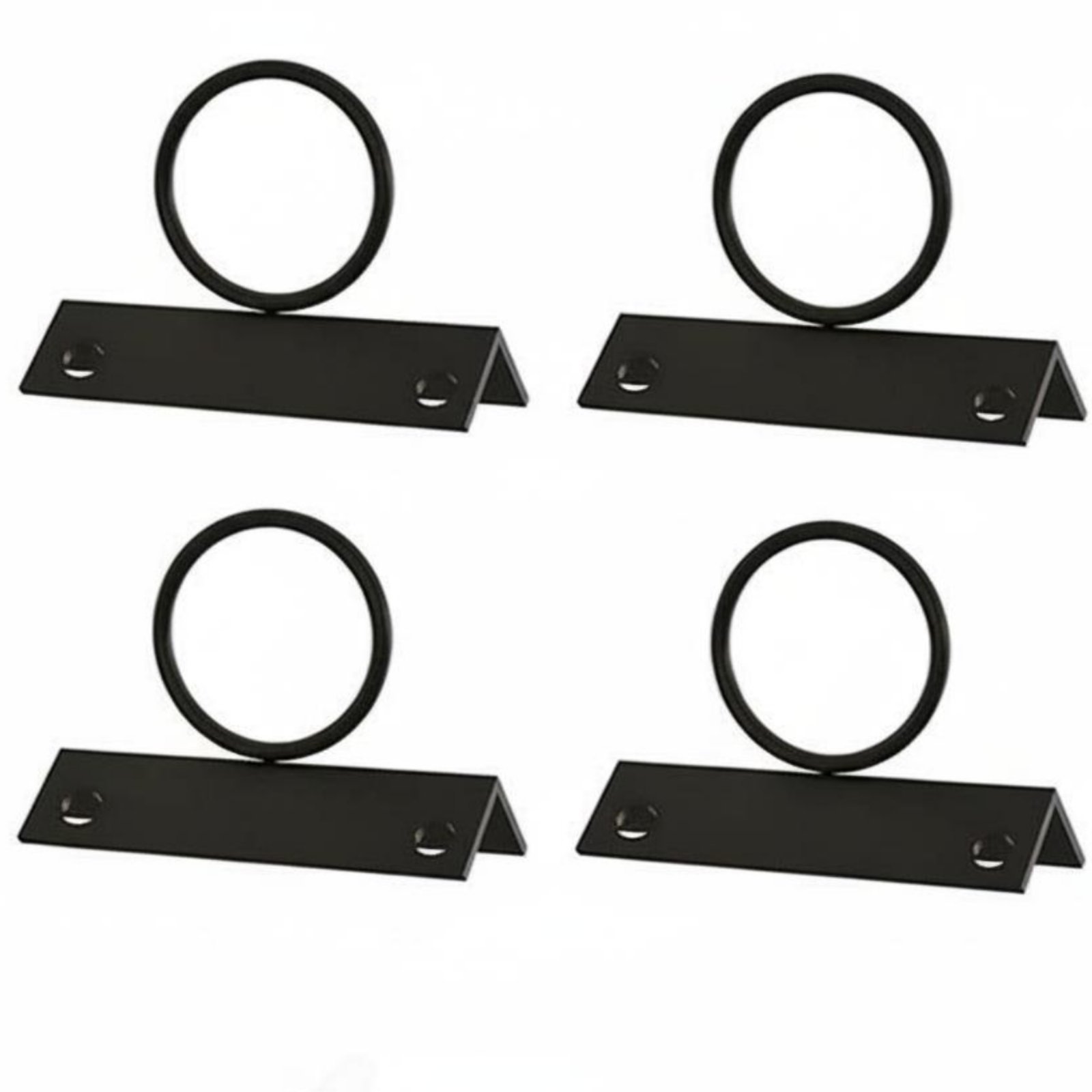 4-Piece 90 Degree Rope Support Brackets