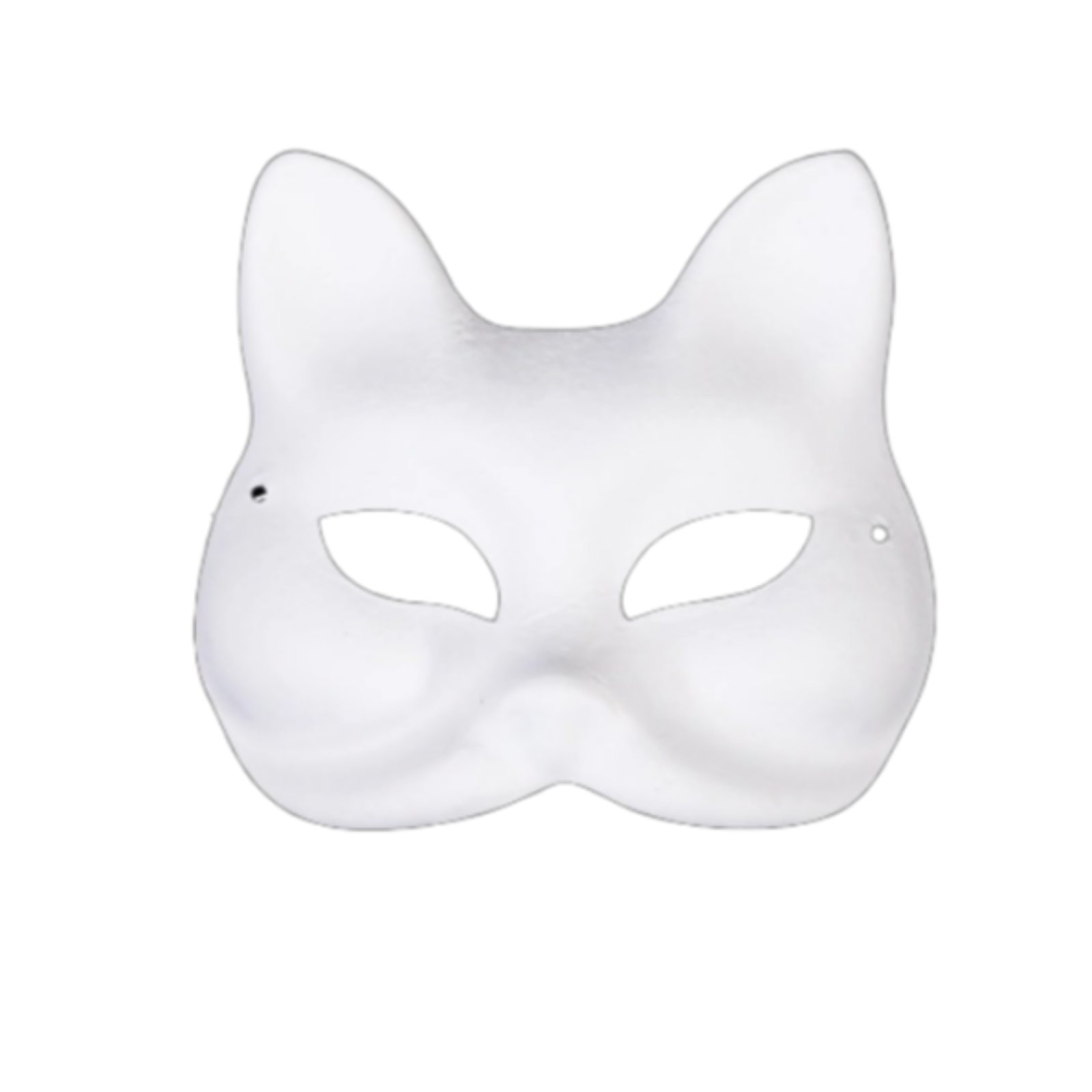 White Paper Pulp Face Covering