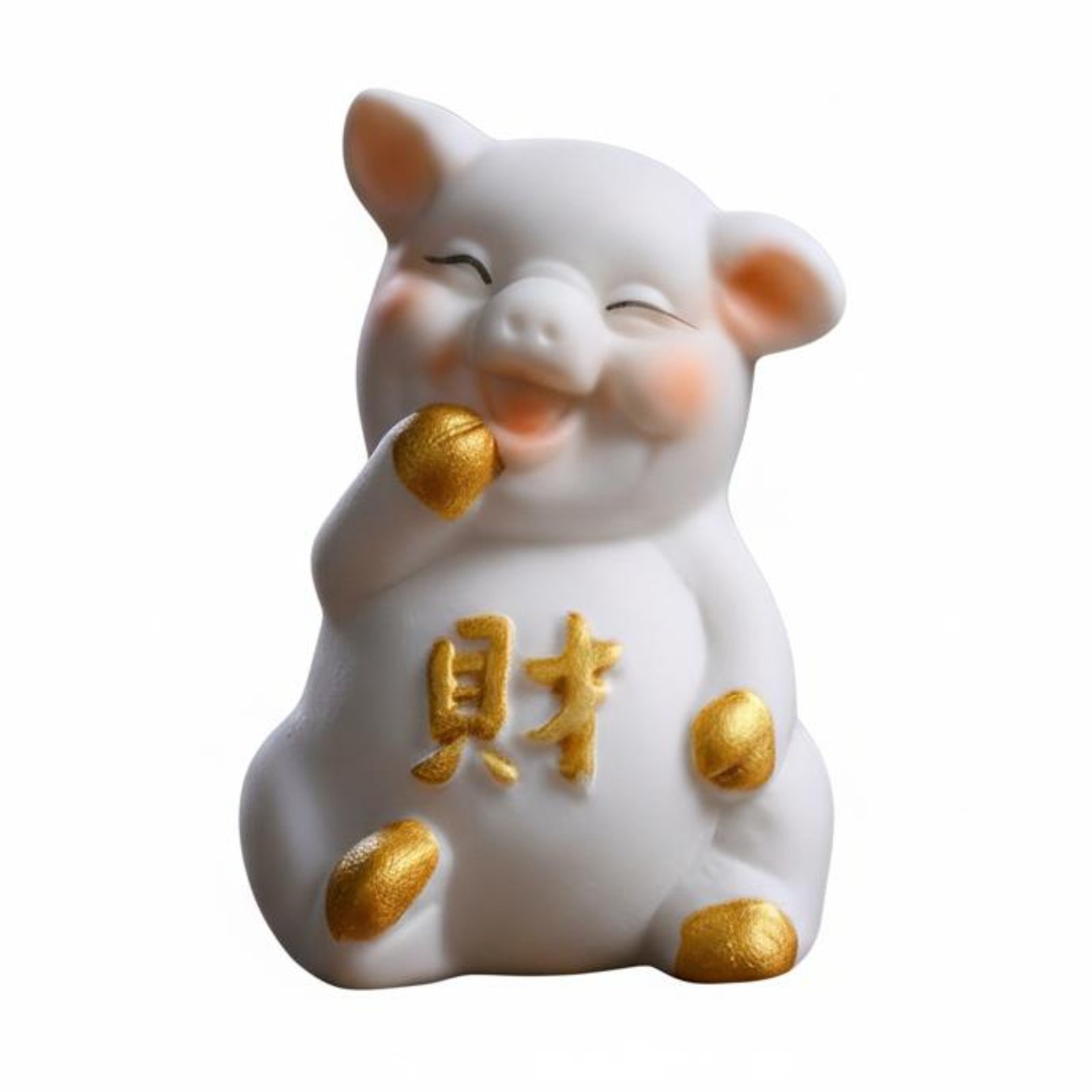 Ceramic Pig Figurine