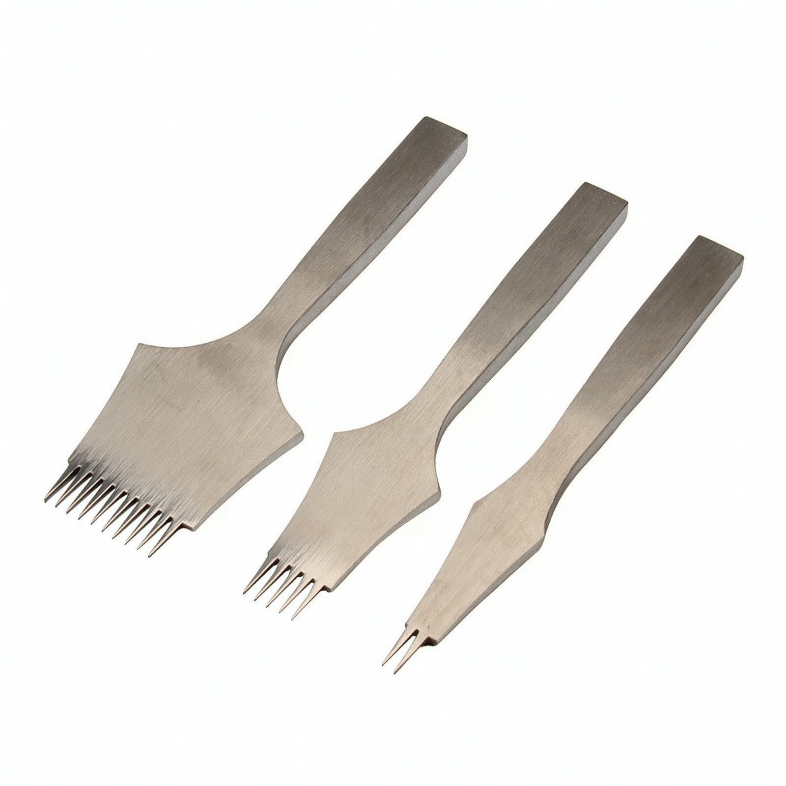 3-Piece Leather Punching Awl Stainless Steel