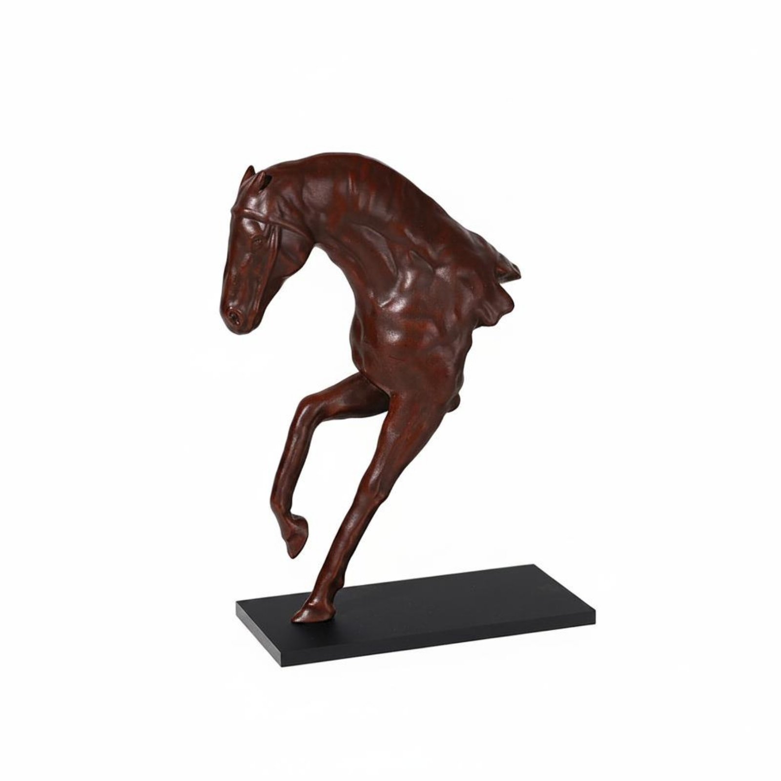 Horse Sculpture Mounted Base