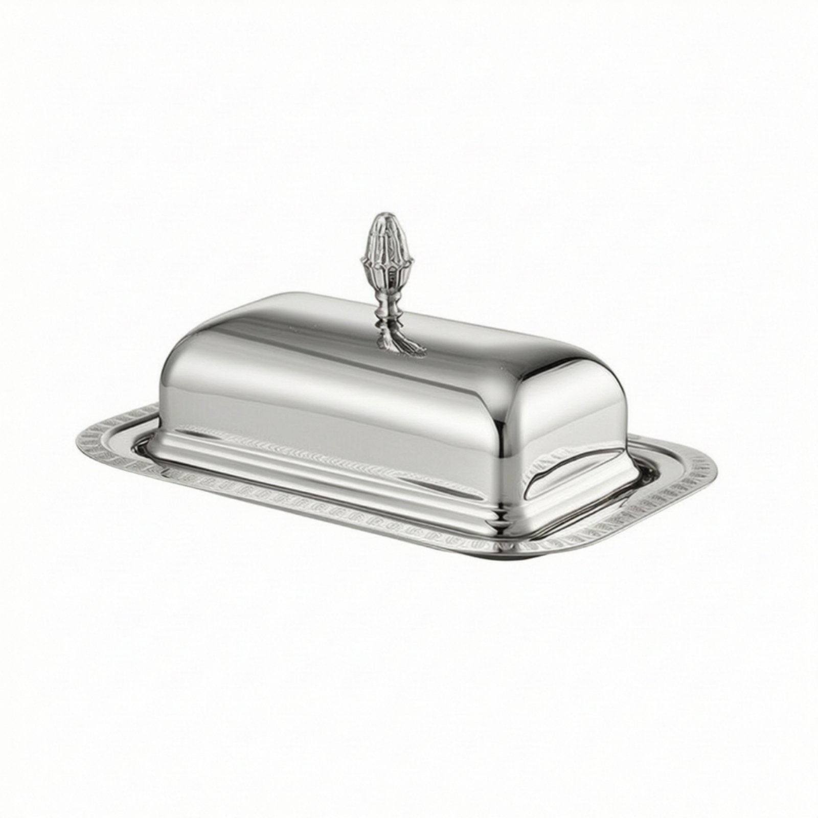 Stainless Butter Dish with Lid