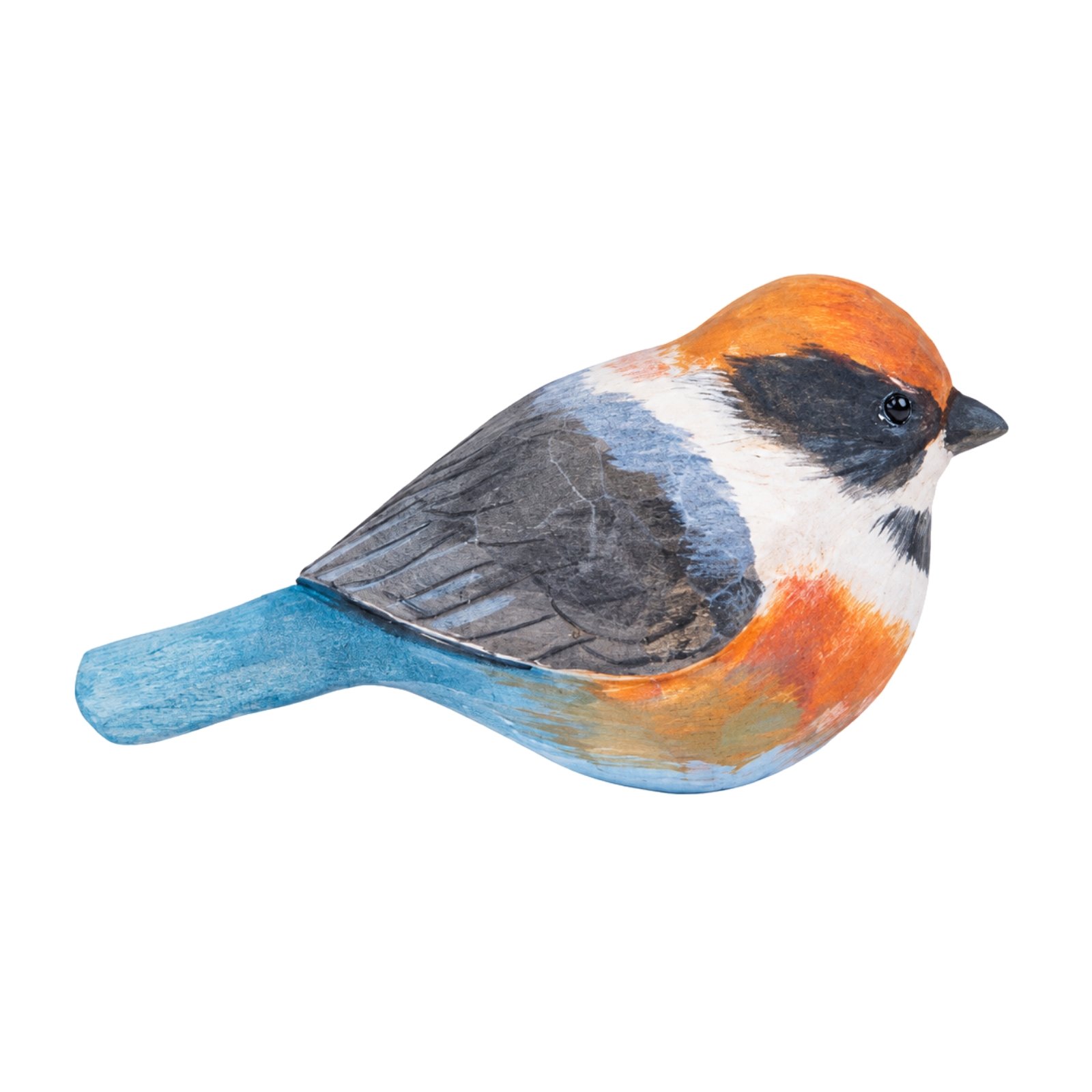 Wooden Bird Figurine