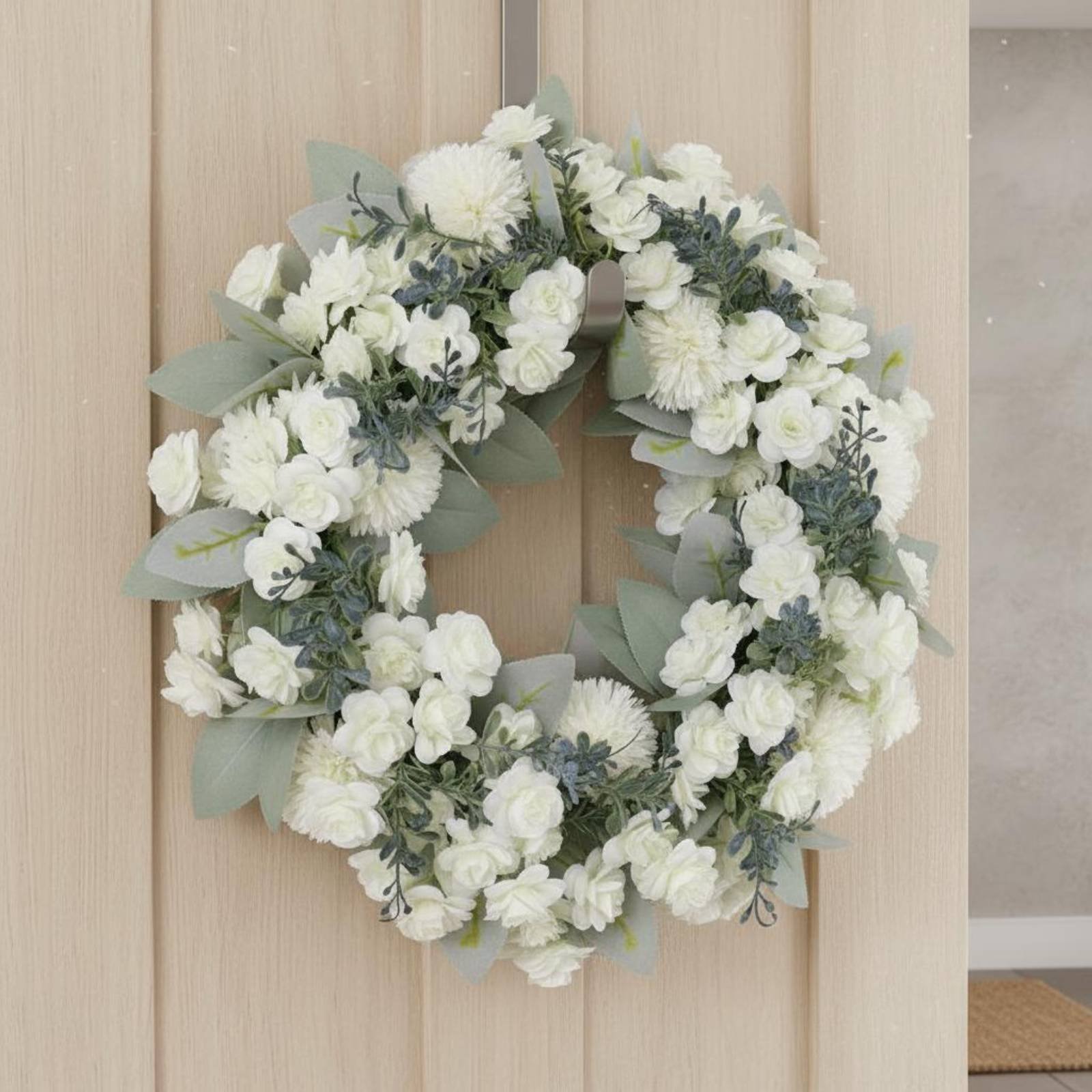 Easter Egg Flower Wreath
