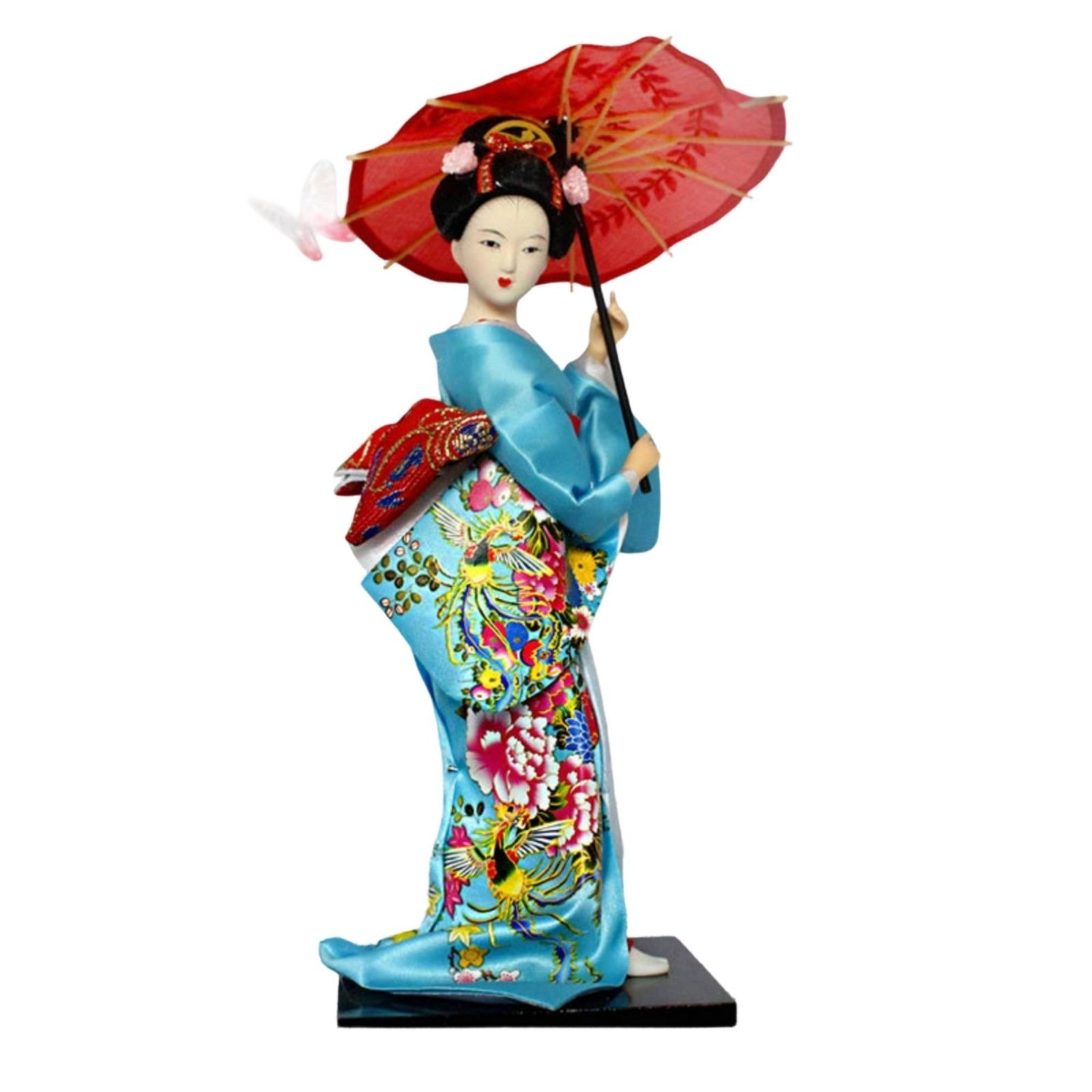 Geisha Doll with Display Base