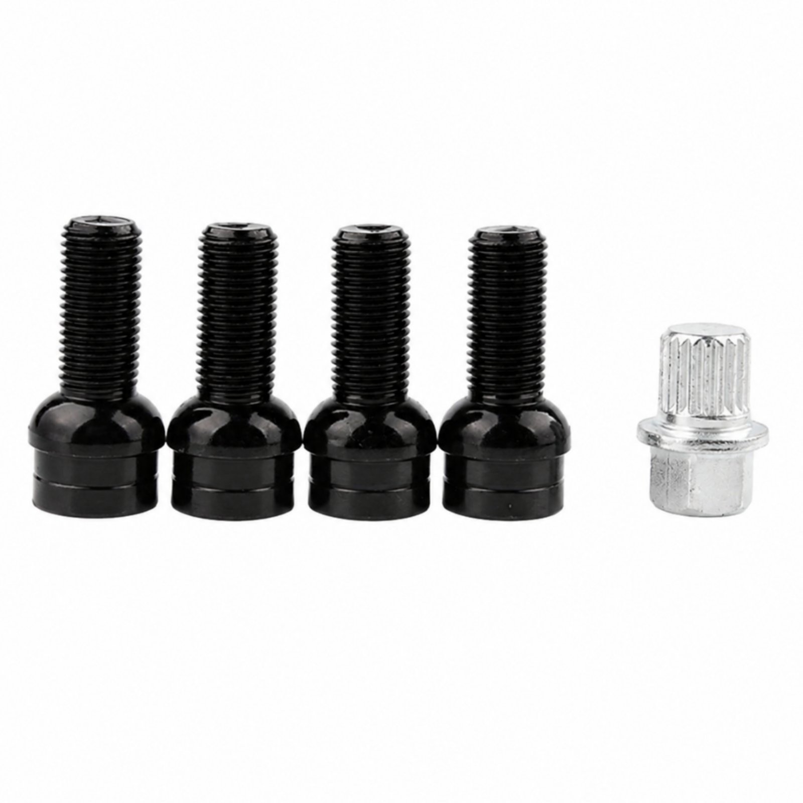 4-Piece M14 X 1.5 Wheel Security Bolt