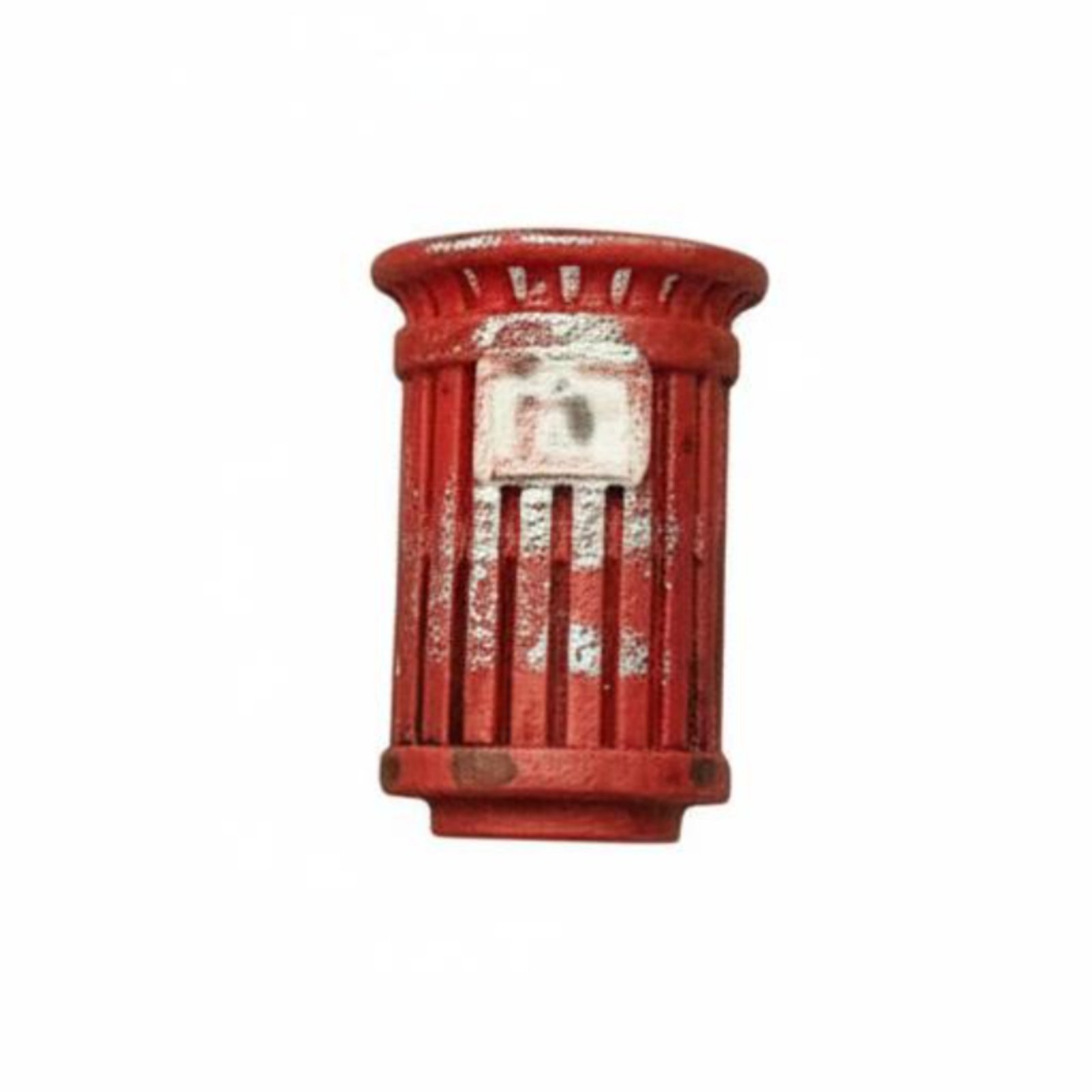1/64 Scale Trash Can – Red
