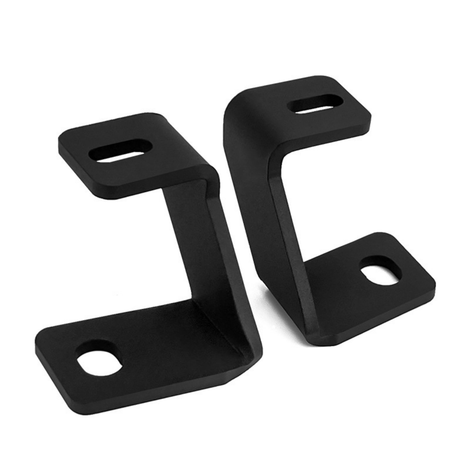 2-Piece No-Holes Hood Mounting Bracket