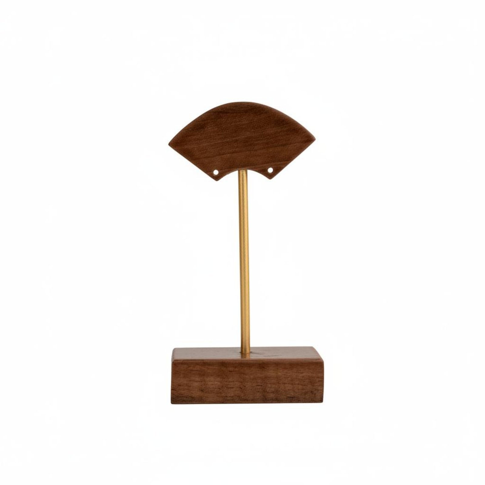 Walnut Earring Display Stand