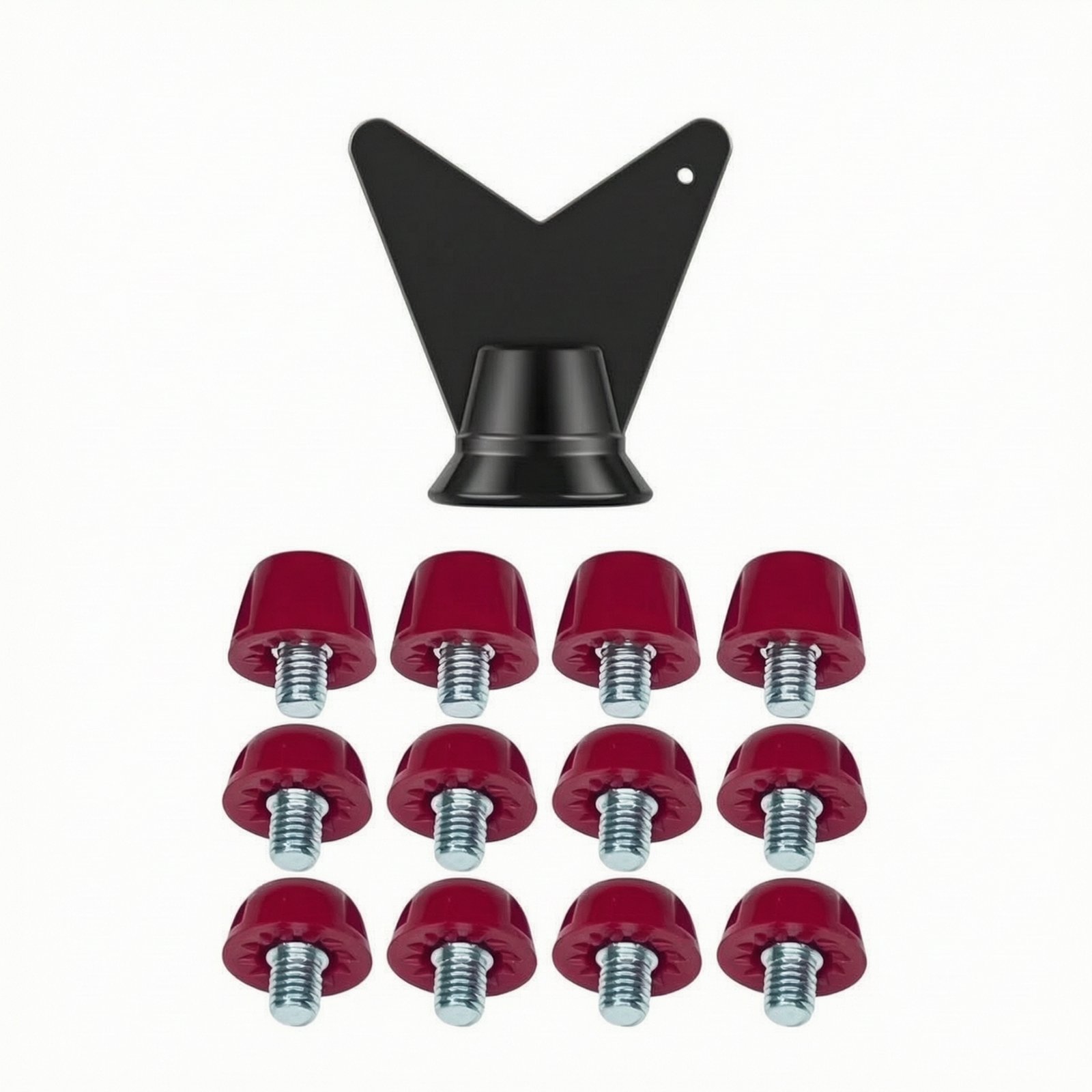 12-Piece Metal Soccer Cleat Spikes