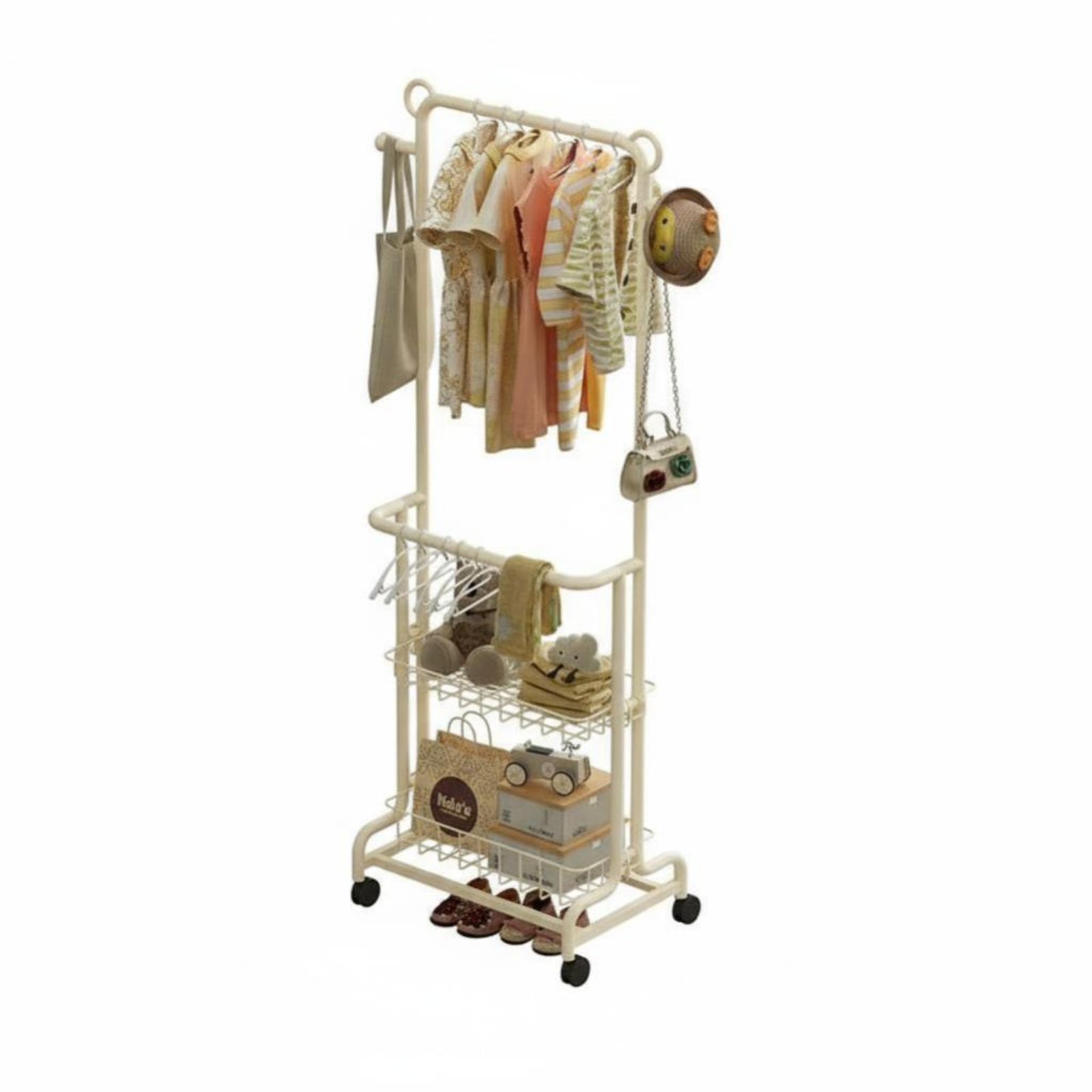 Childs Mobile Clothes Rack
