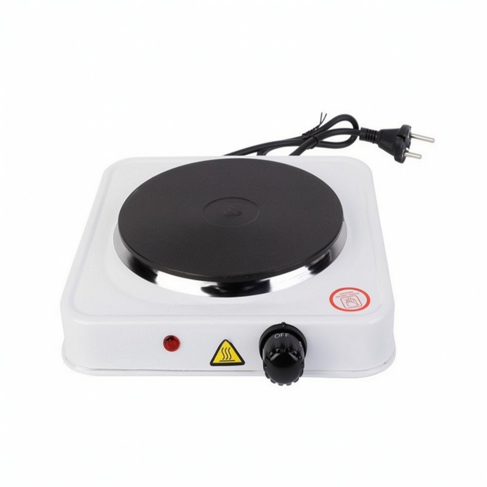 Hot Cooktop withRotary Control Knob Space Saving Single