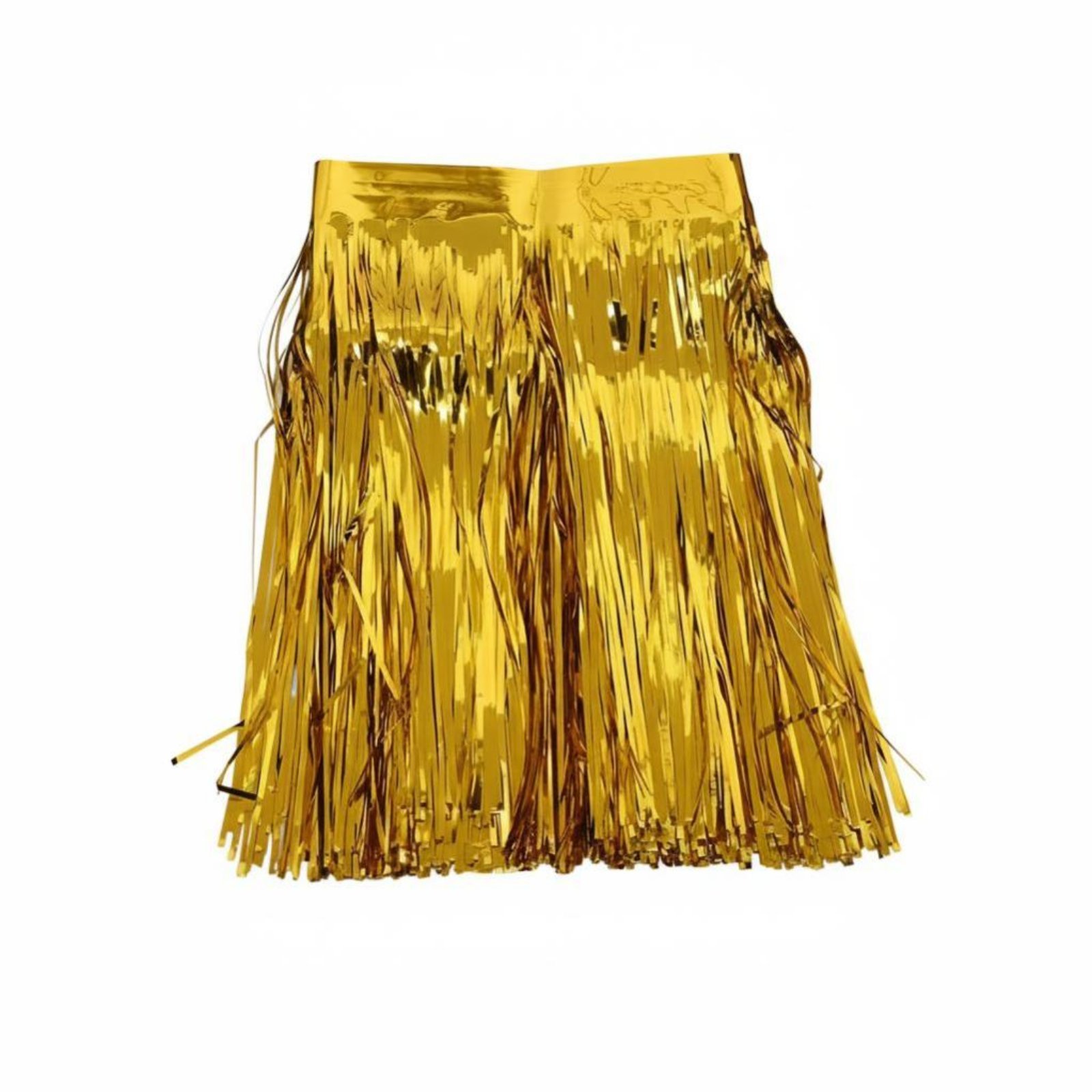 Metallic Tinsel Curtain Banner