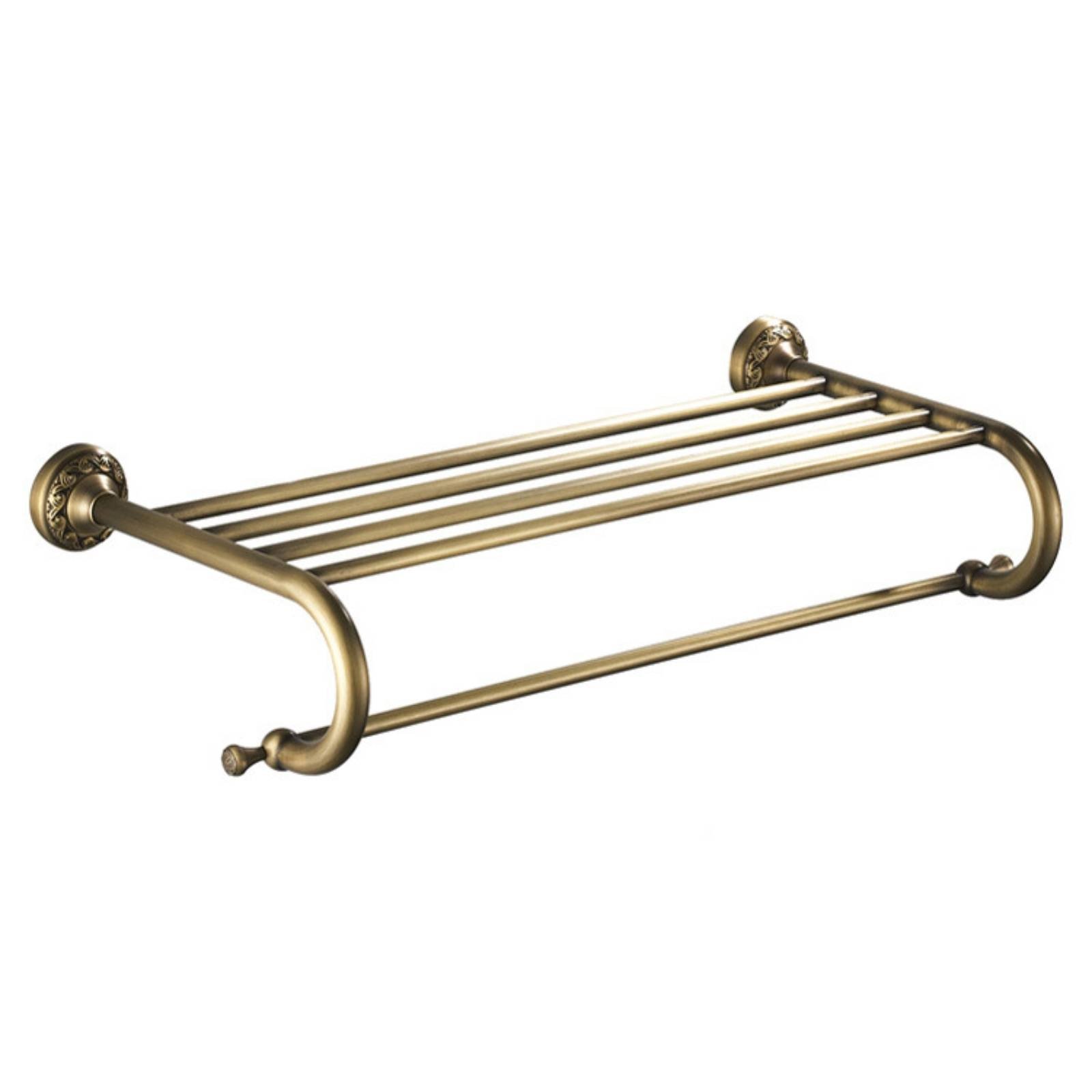 Wall Towel Rack with Shelf