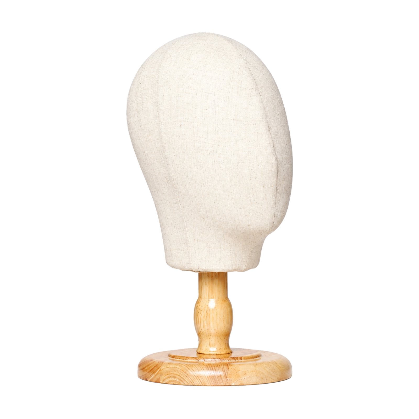 Wooden Mannequin Head Hat Stand