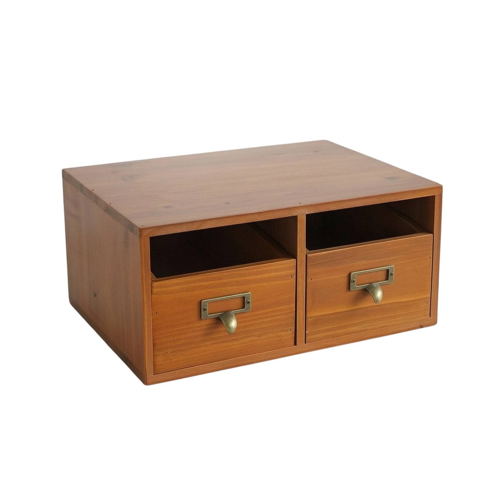 Wooden Desktop Organizer with Drawers – Gap 2D