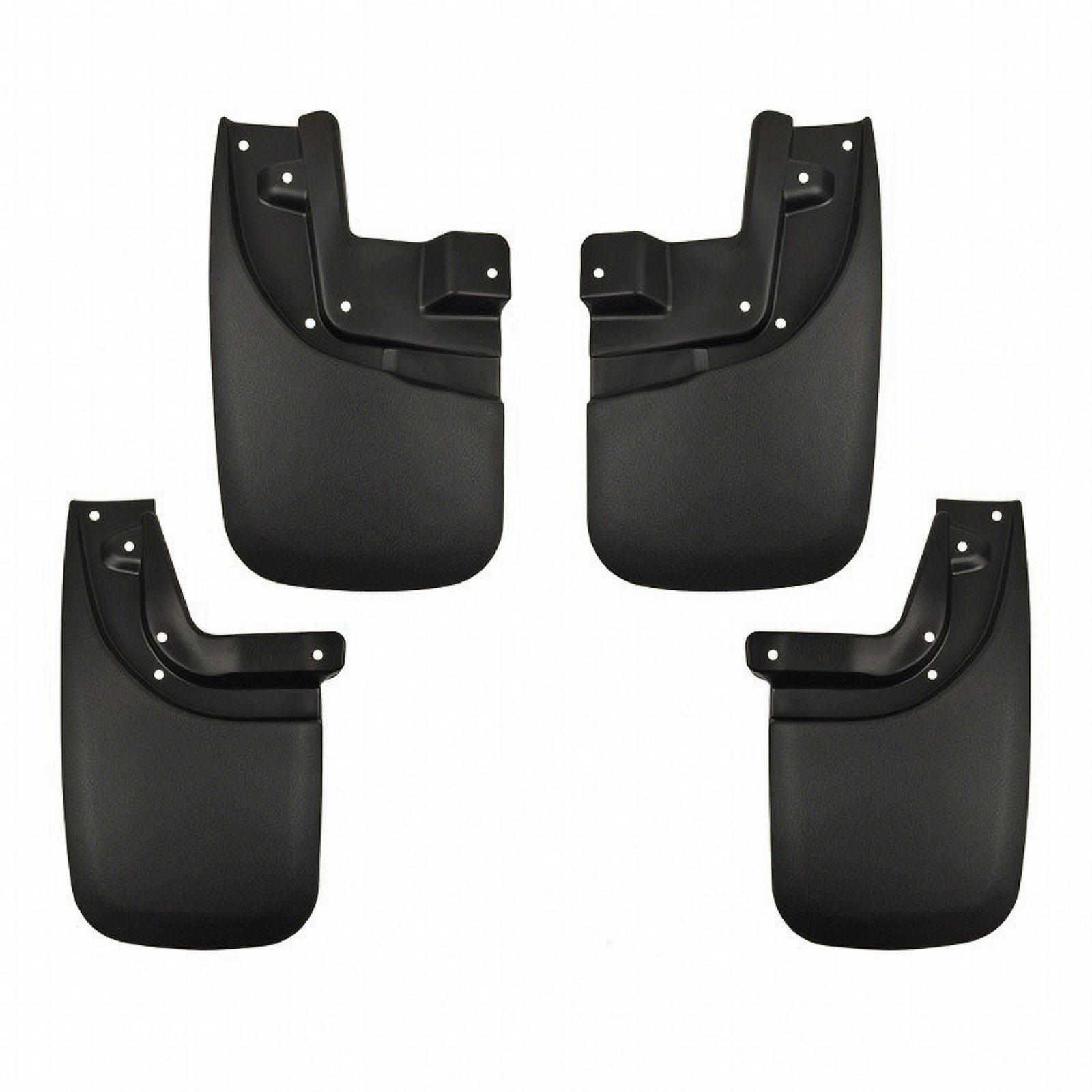 4-Piece Mud Flaps with Mounting Hardware