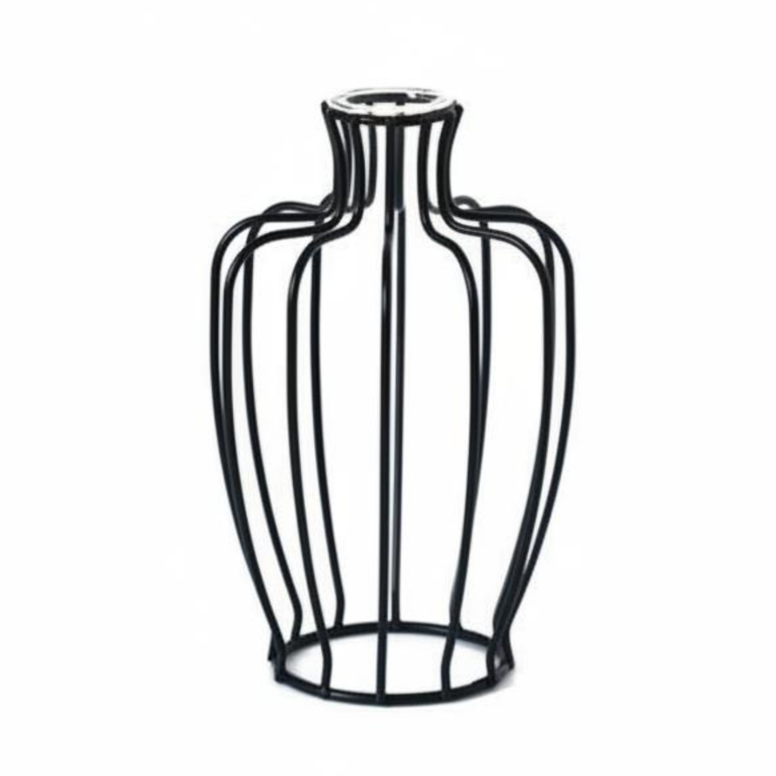 Metal Frame Vase