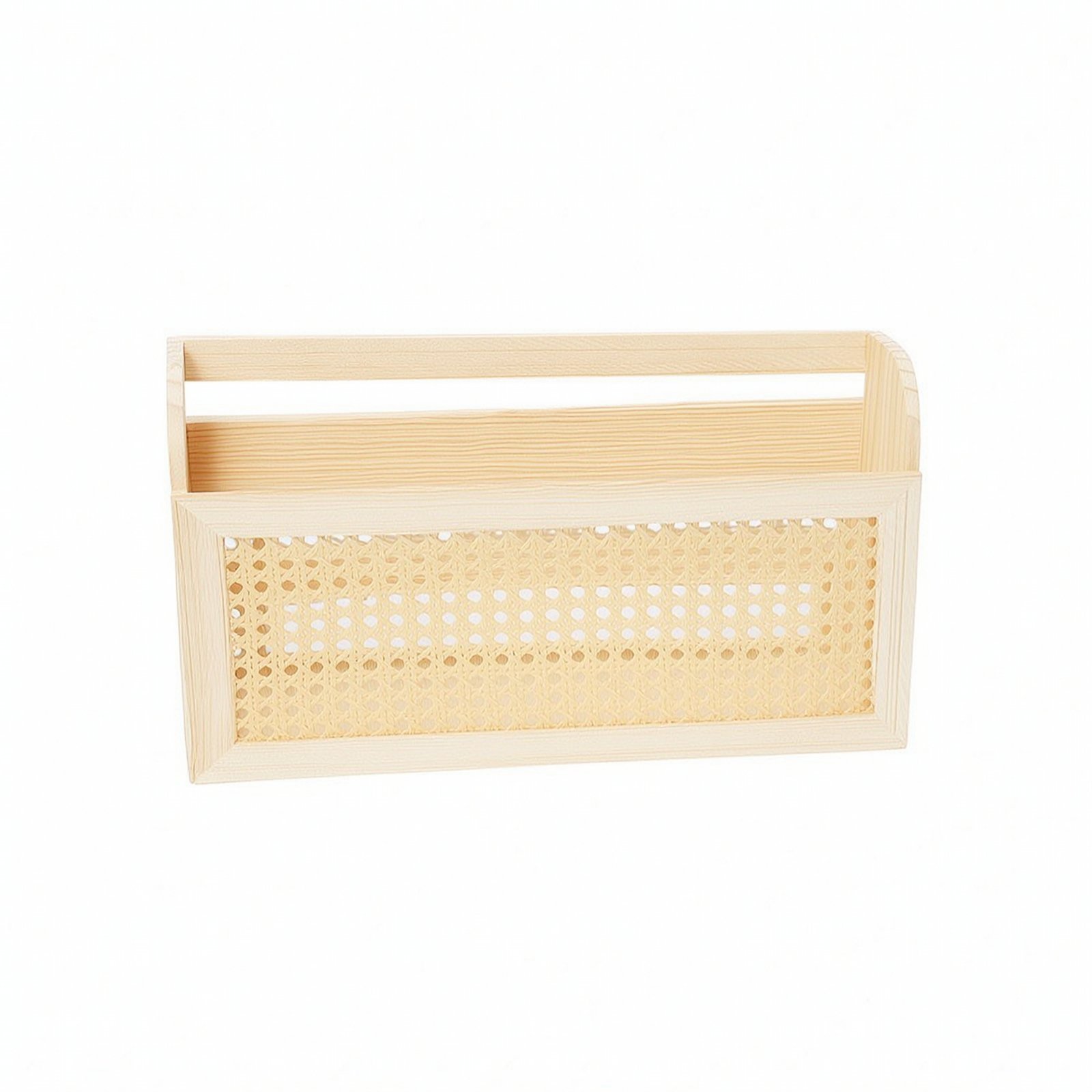 Wooden Wall Organizer Bin