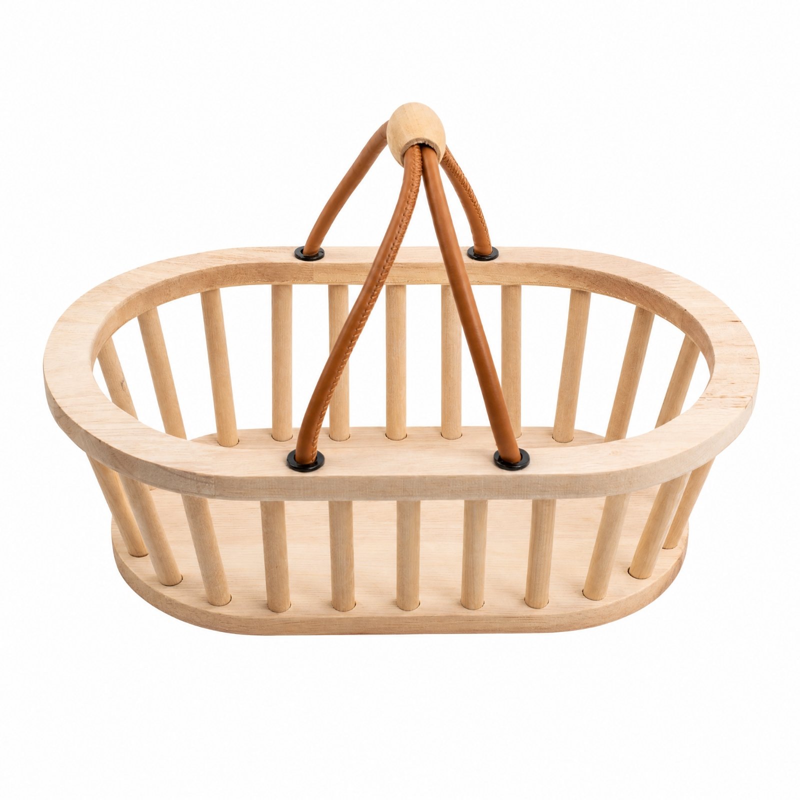 Wooden Play Fruit Basket