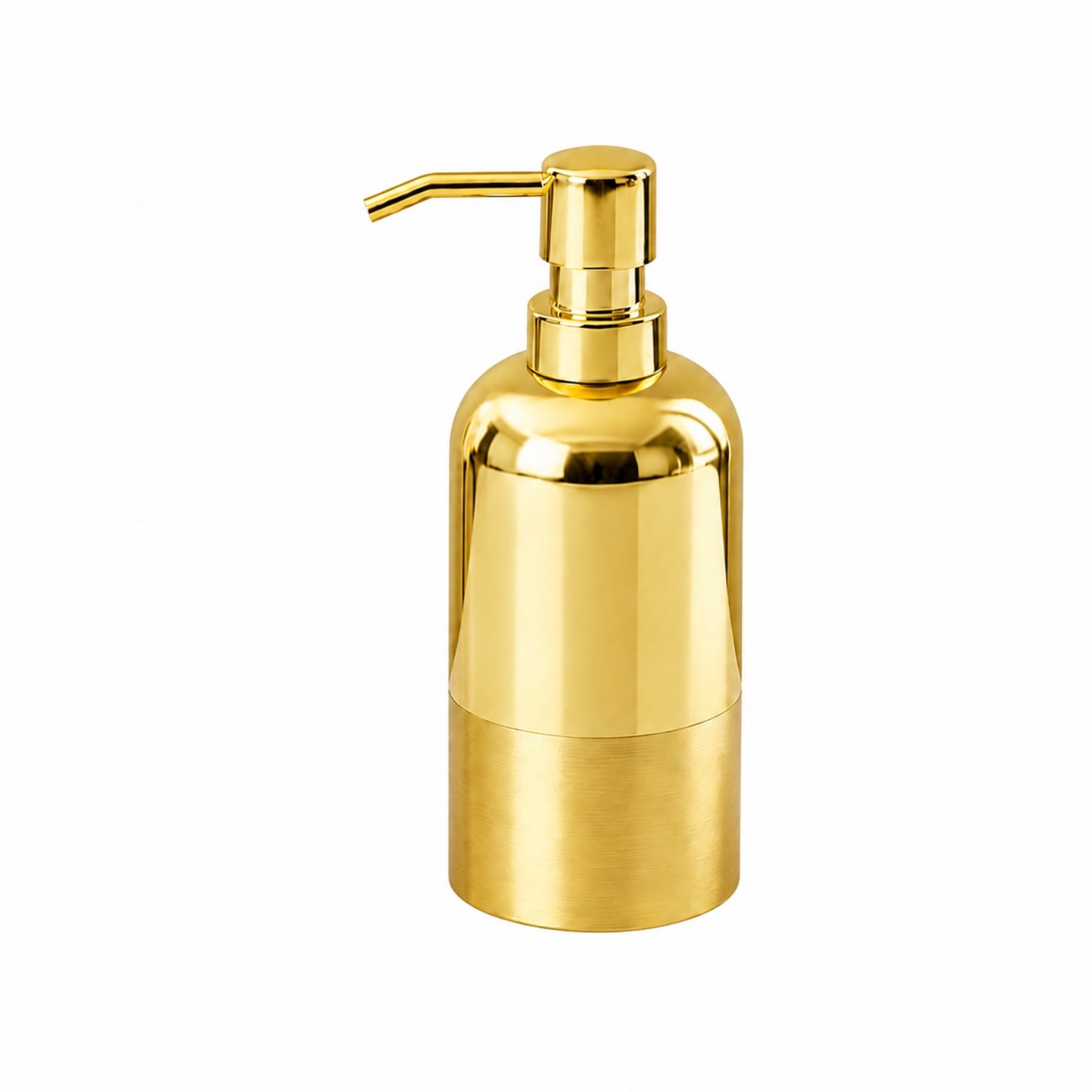Gold Electroplated Soap Dispenser