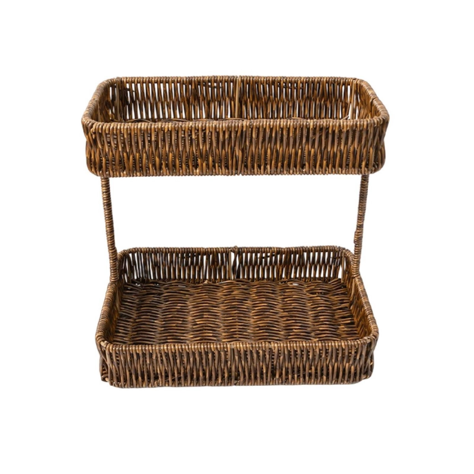 Two-Tier Storage Basket
